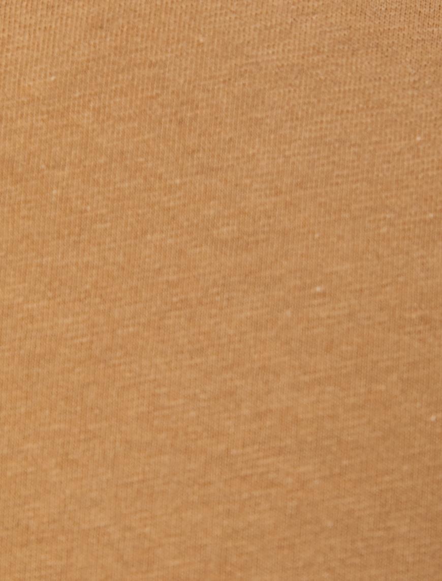   Basic Tişört Slim Fit Bisiklet Yaka Kısa Kollu