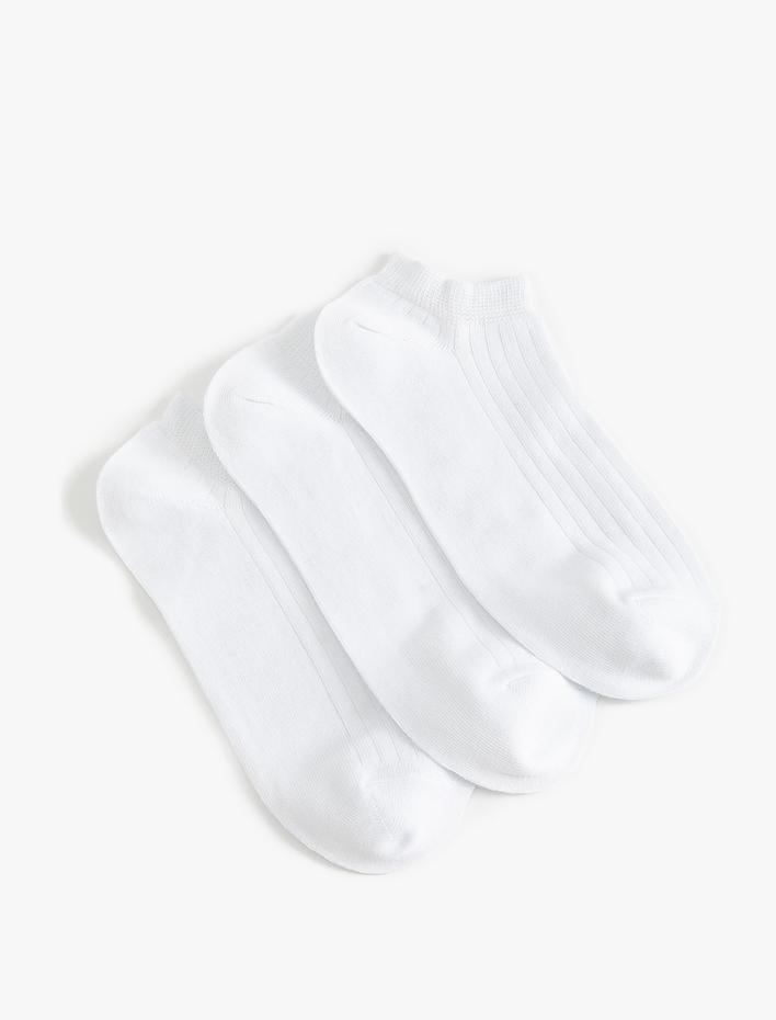 Kadın 3'lü Basic Patik Çorap Seti