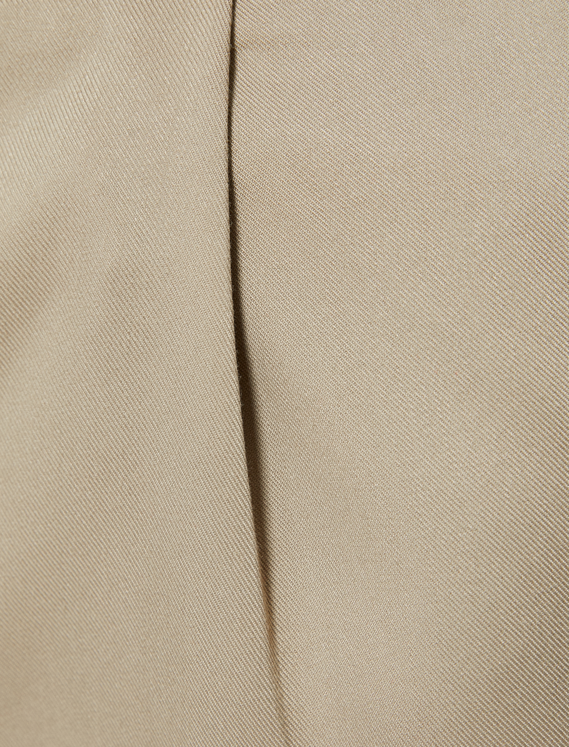   Chino Pantolon Bağcıklı Yüksek Bel Cep Detaylı