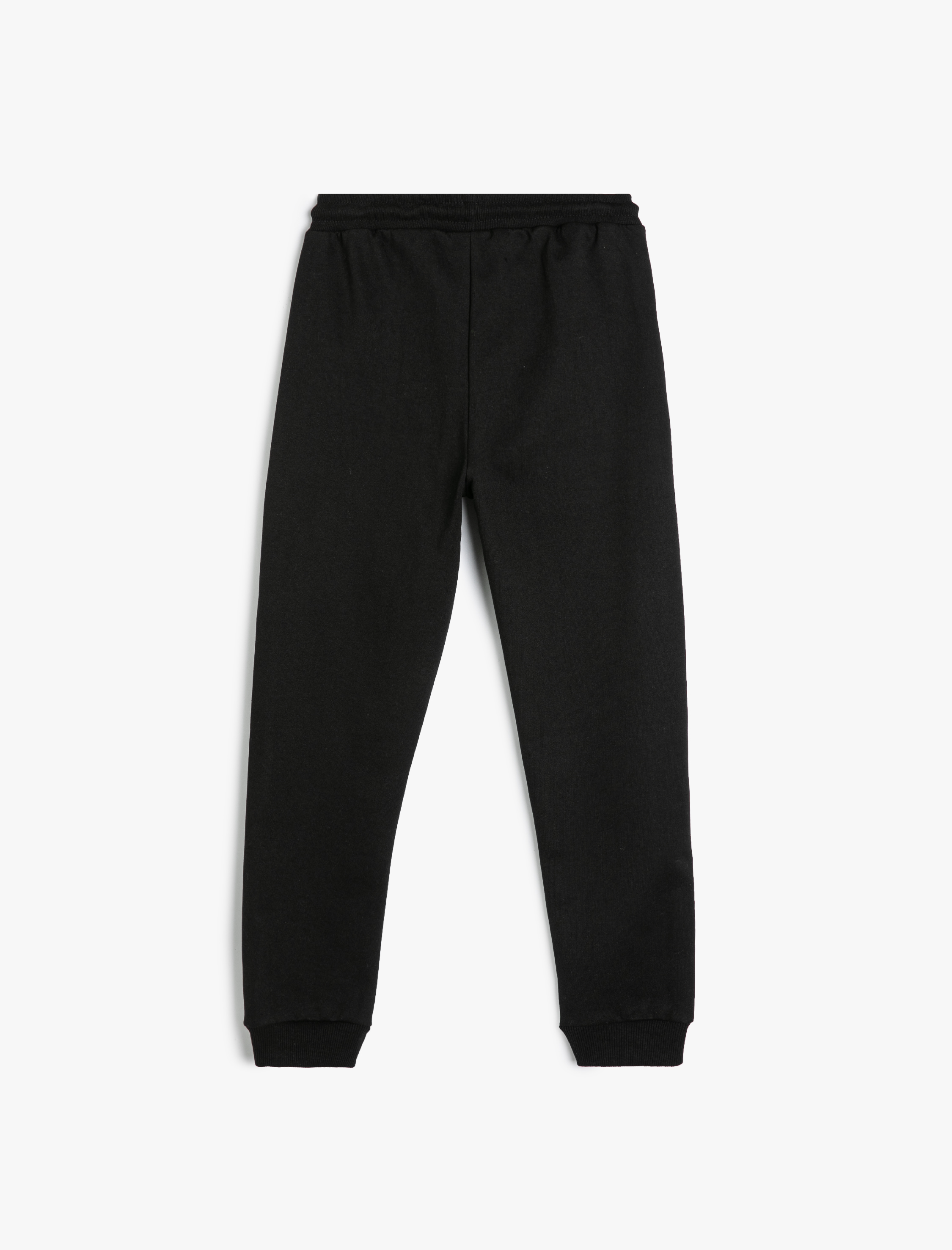  Erkek Çocuk Beli Bağlamalı Şardonlu Basic Jogger Okul Eşofman Altı