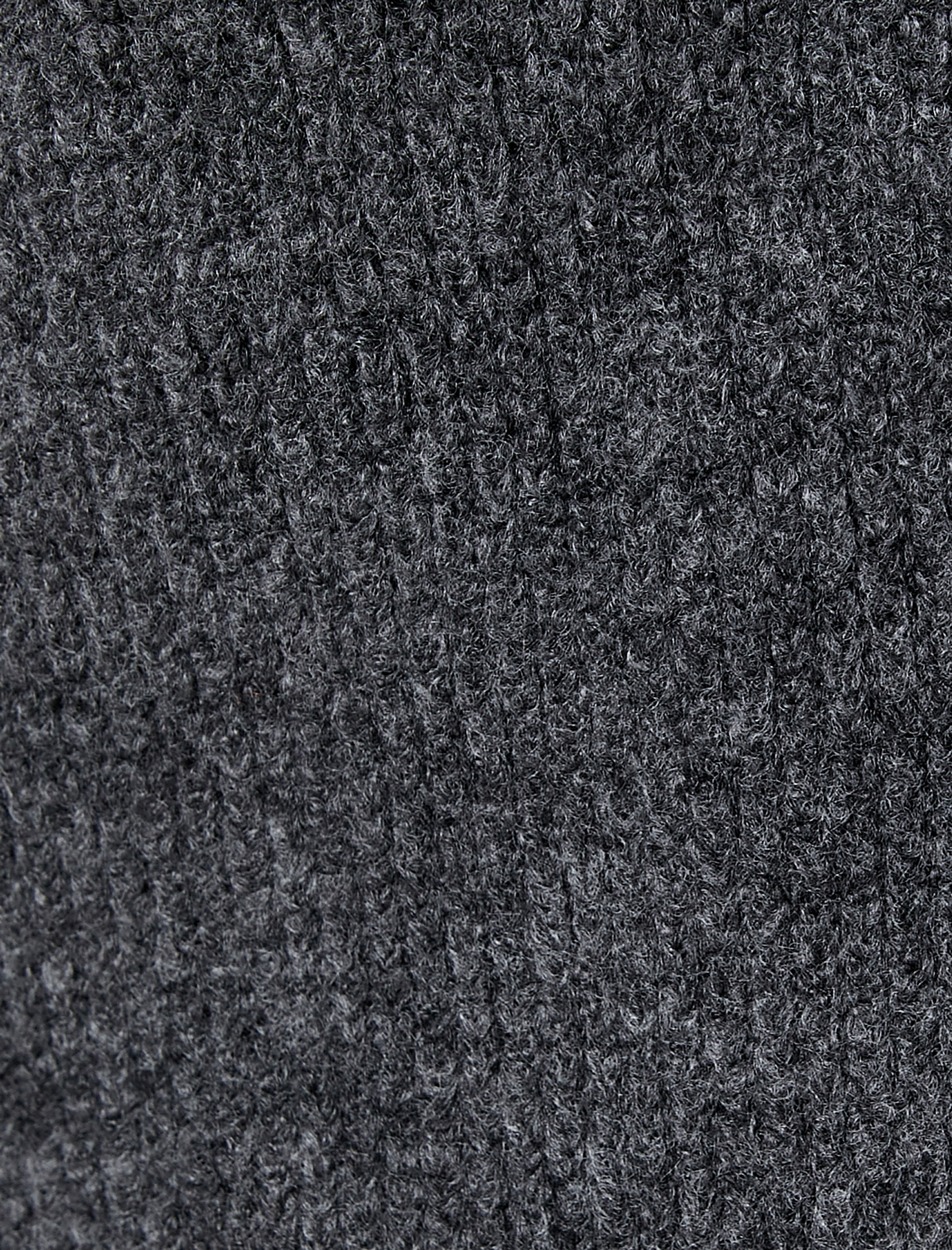   Kapüşonlu V Yaka Düğmeli Uzun Kollu Hırka