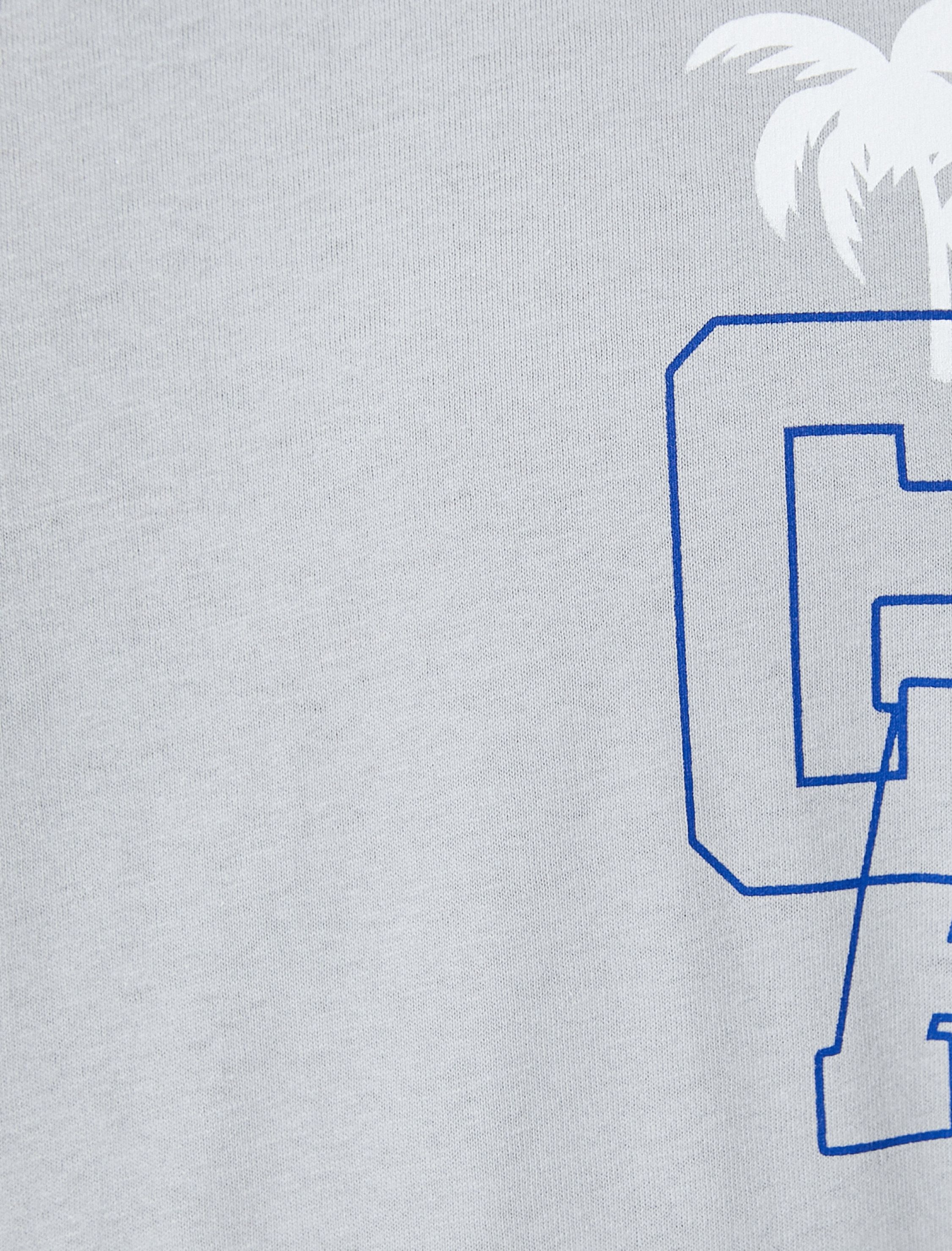   Baskılı Tişört Kısa Kollu Bisiklet Yaka Pamuklu