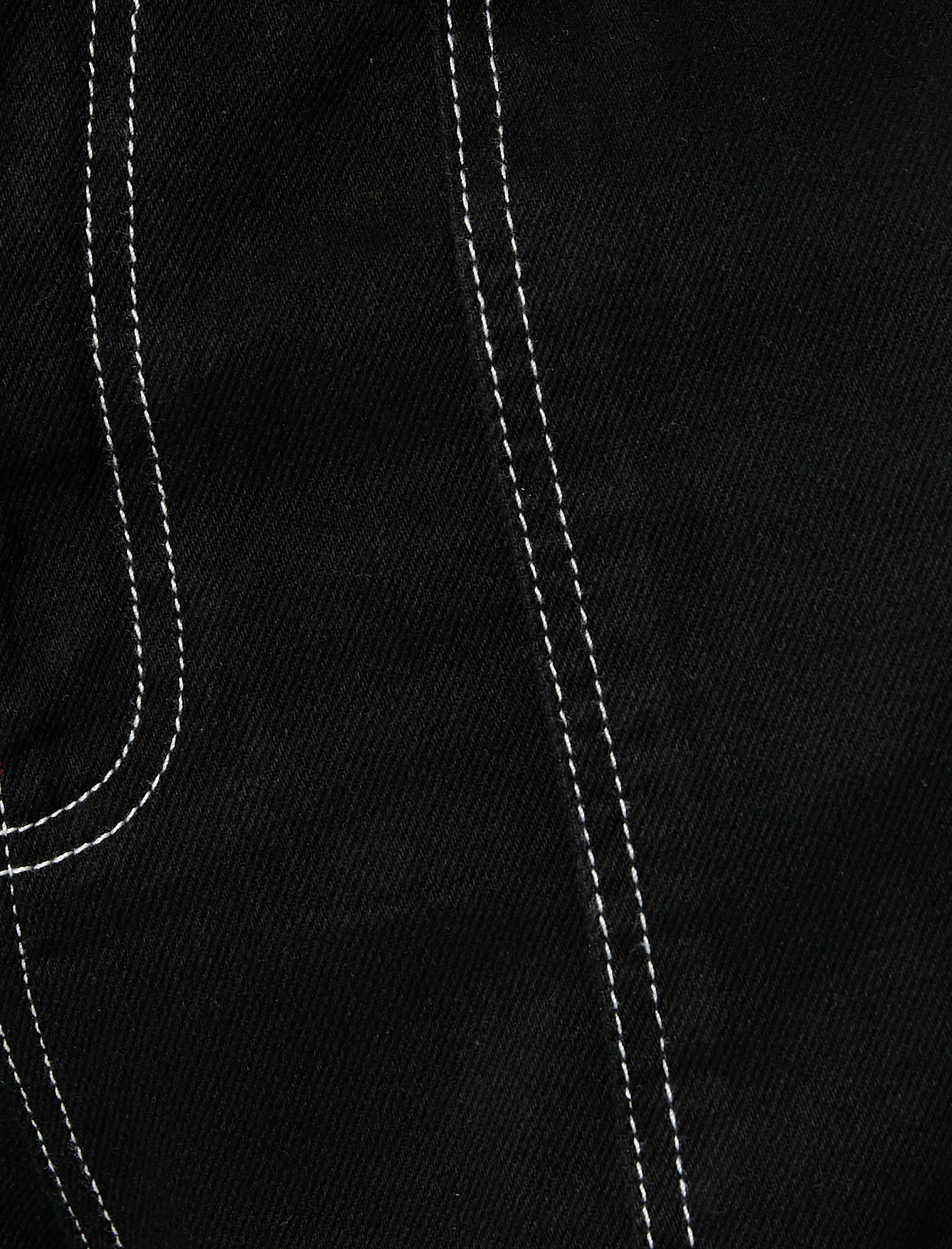   Bol Paça Oversize Paraşüt Kargo Kot Pantolon