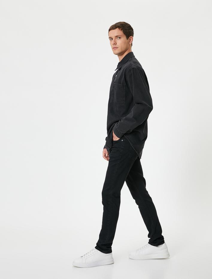  Slim Fit Kot Pantolon - Brad Jean