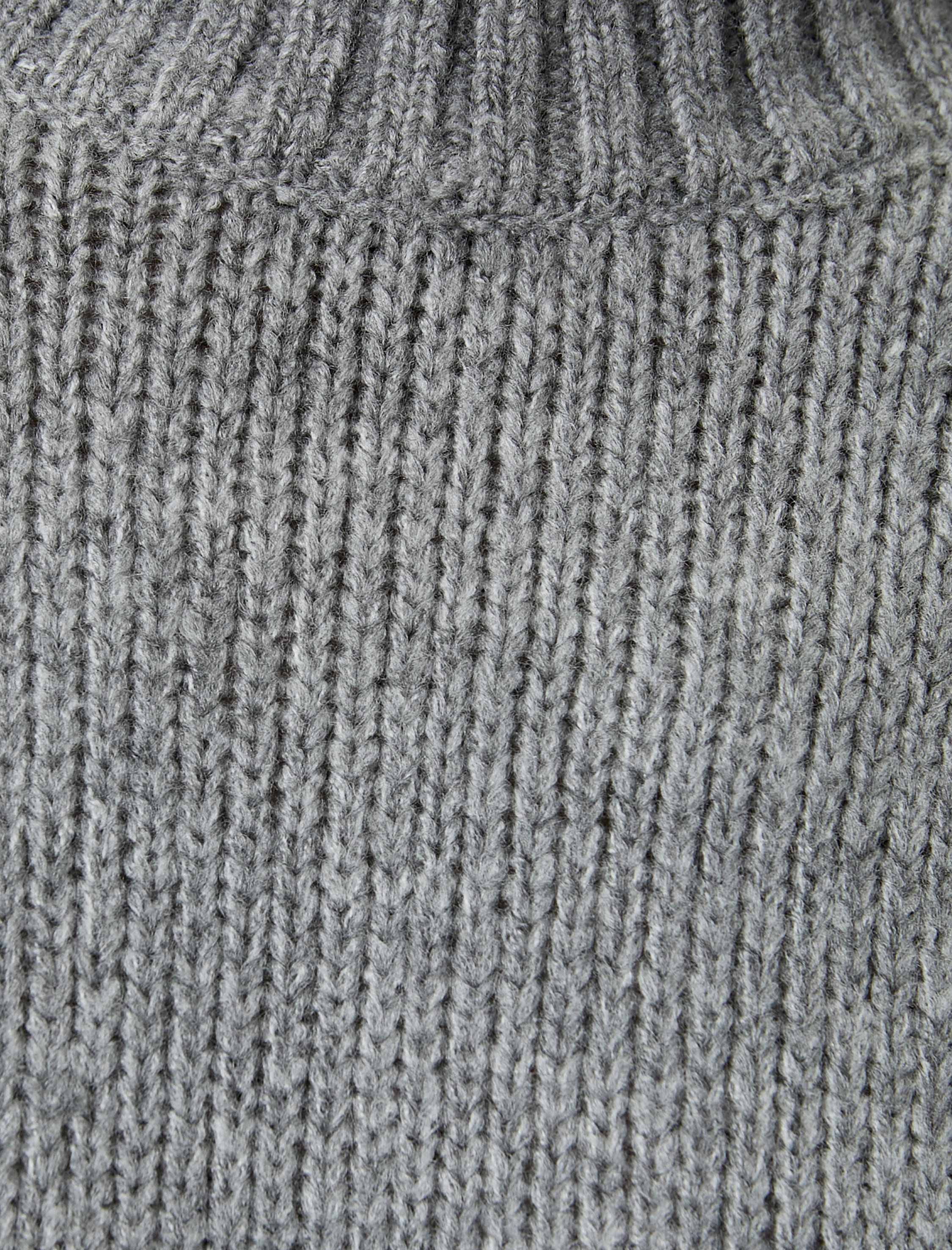   Triko Tunik Bisiklet Yaka Uzun Kollu Akrilik Karışımlı