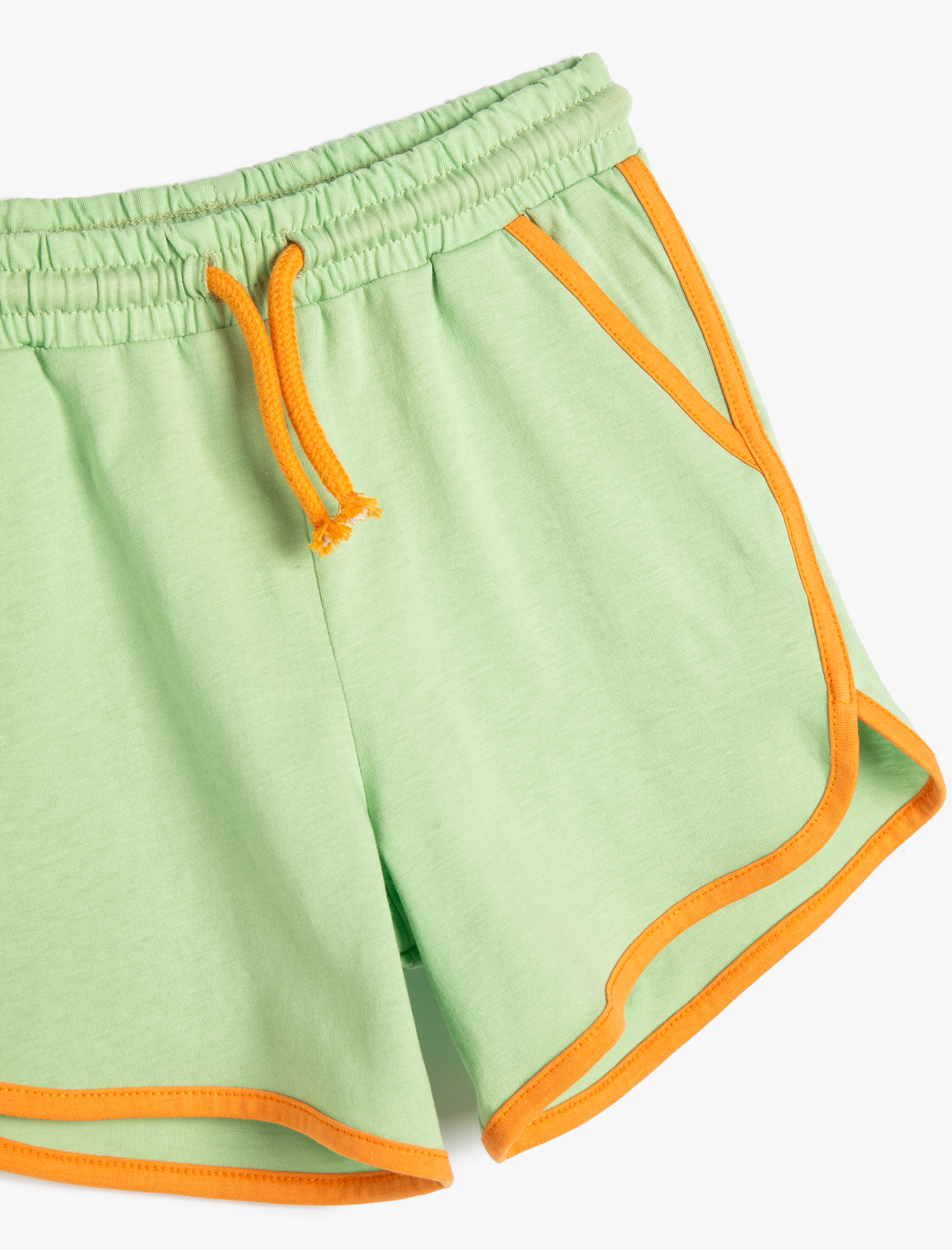  Erkek Bebek Şort Beli Bağlamalı Cepli Pamuklu