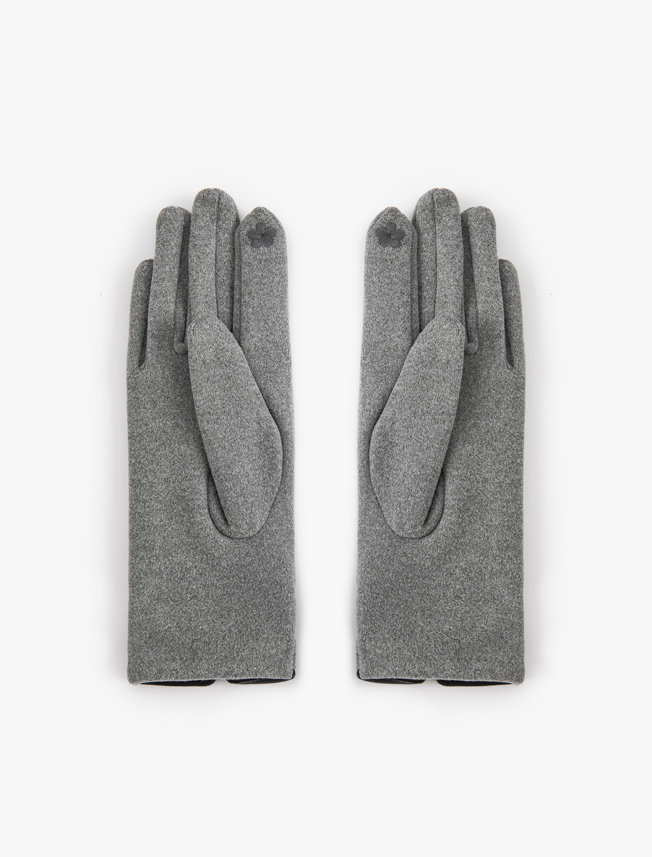  Kadın Eldiven Kemerli Metal Aksesuarlı