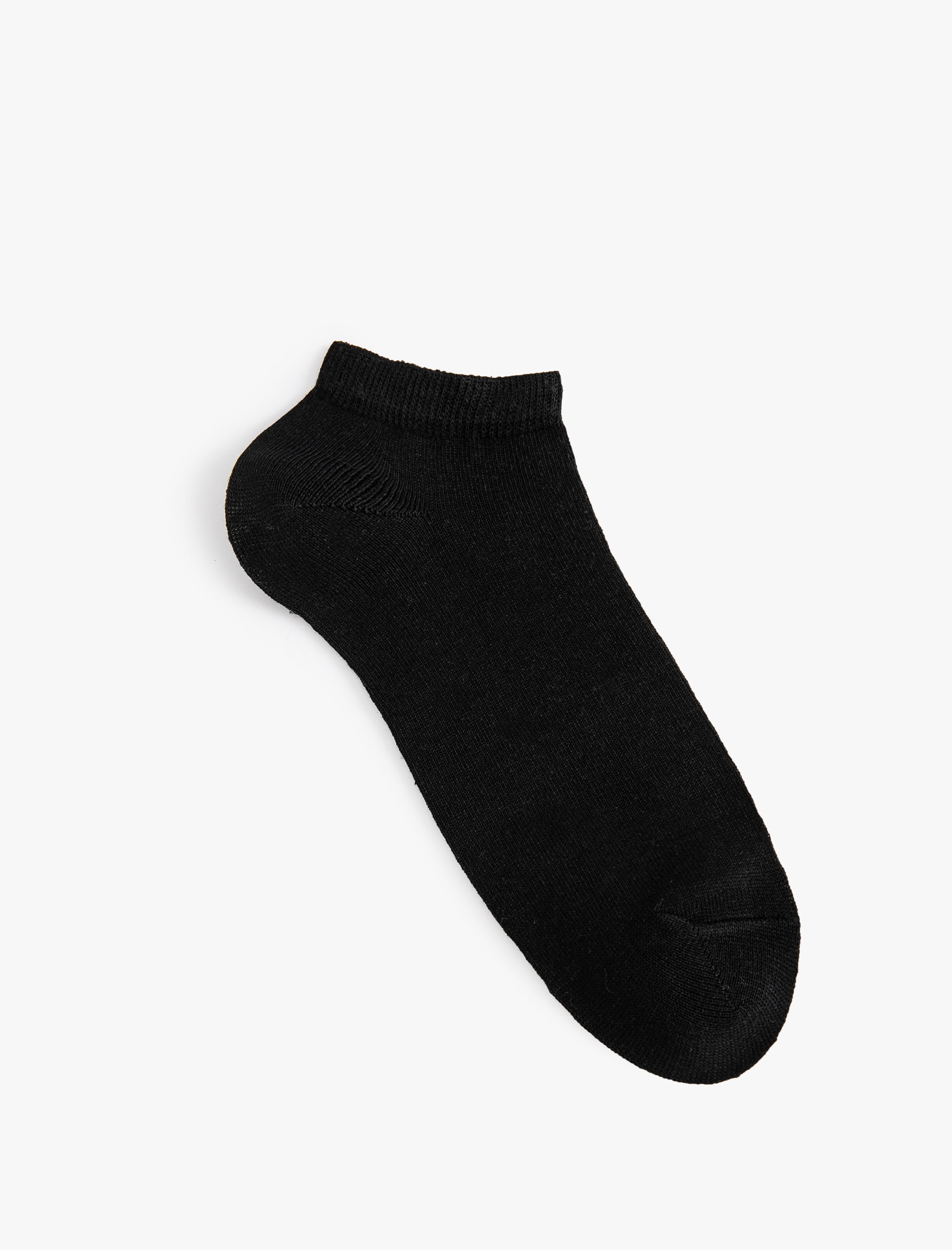  Kadın Basic 5'li Patik Çorap Seti Çok Renkli