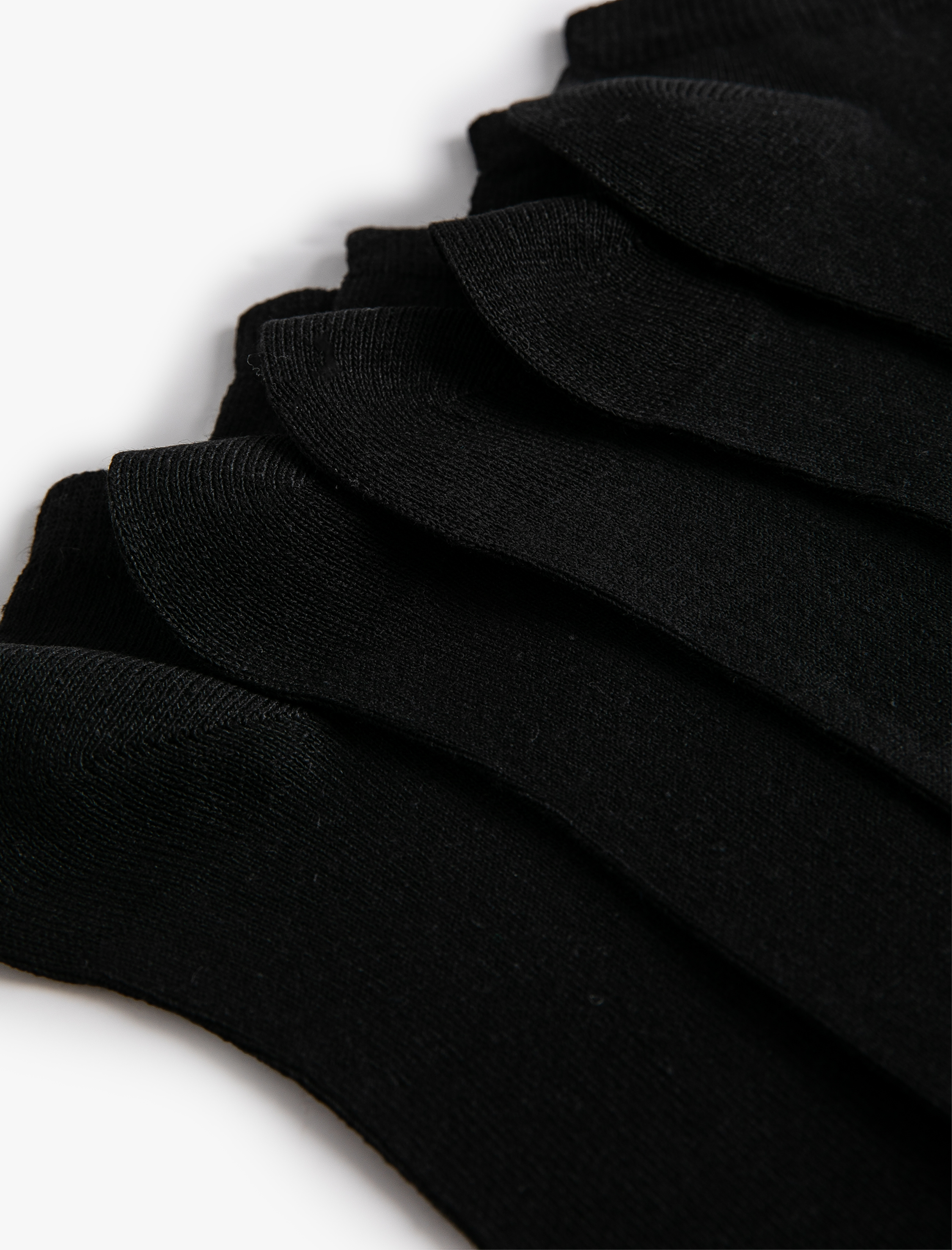  Kadın Basic 5'li Patik Çorap Seti Çok Renkli