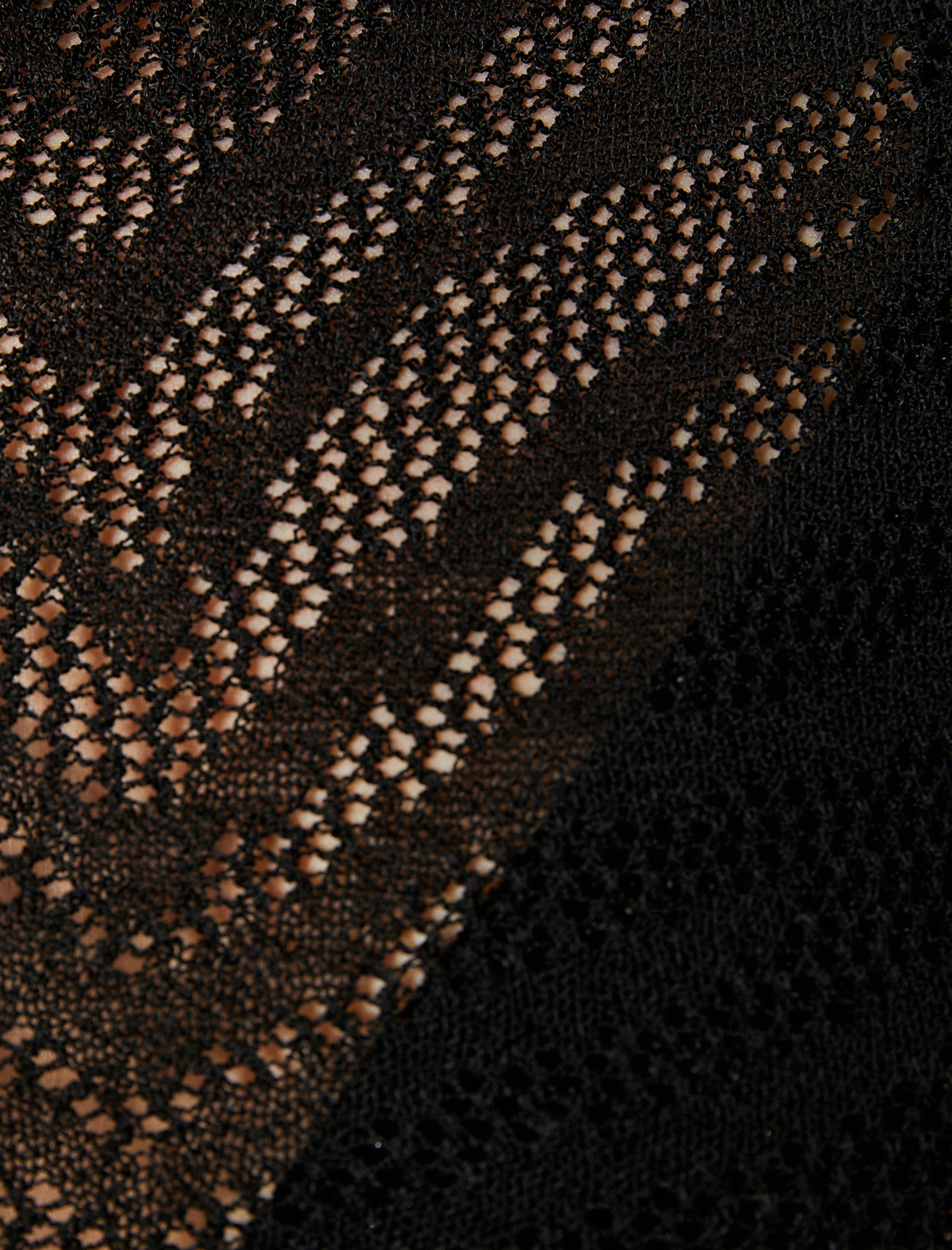   Ajurlu Triko Kazak Uzun Kollu Bisiklet Yaka