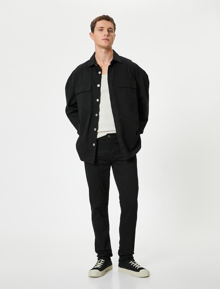  Slim Fit Kot Pantolon - Brad Jean