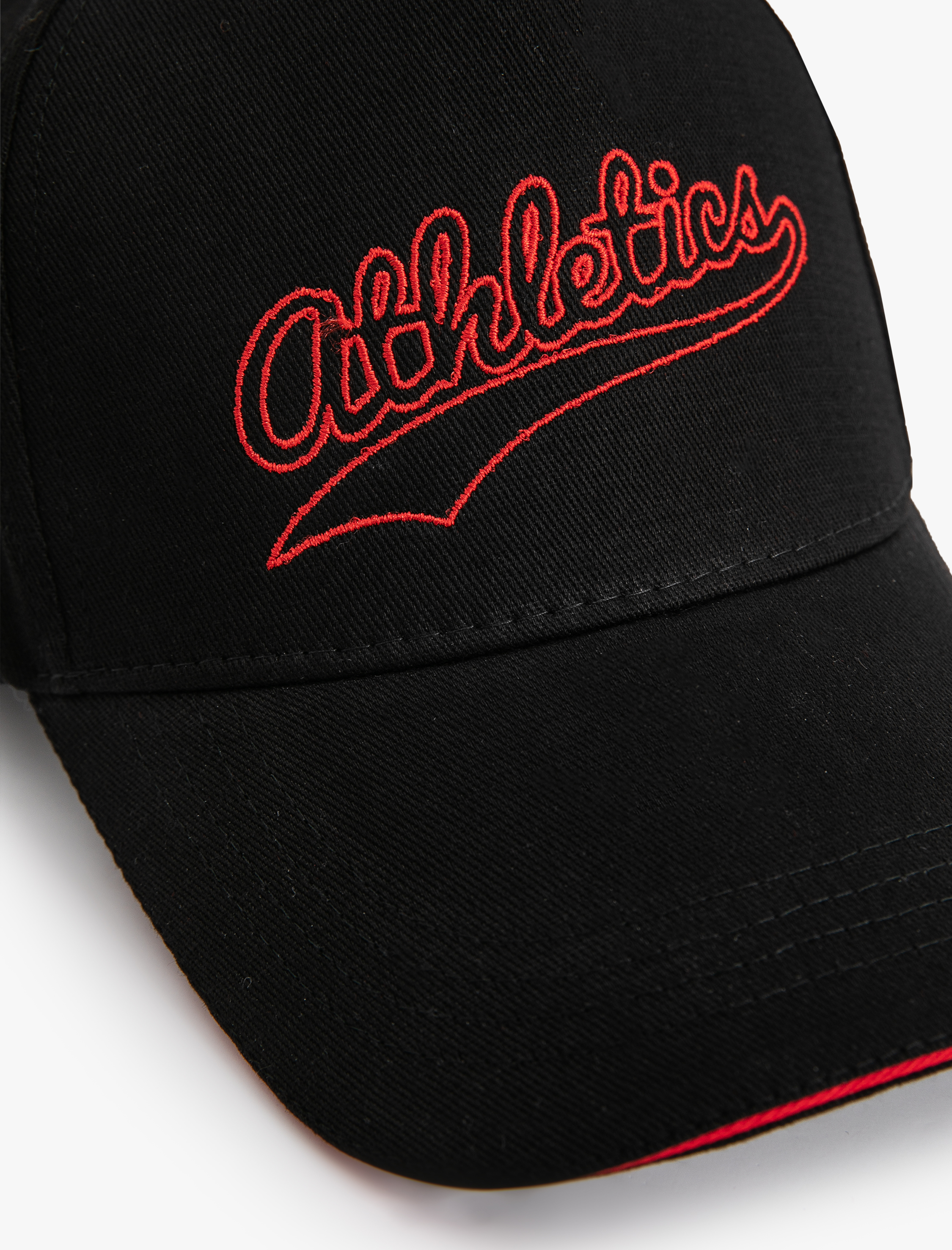  Erkek Kep Şapka Slogan İşlemeli Pamuklu