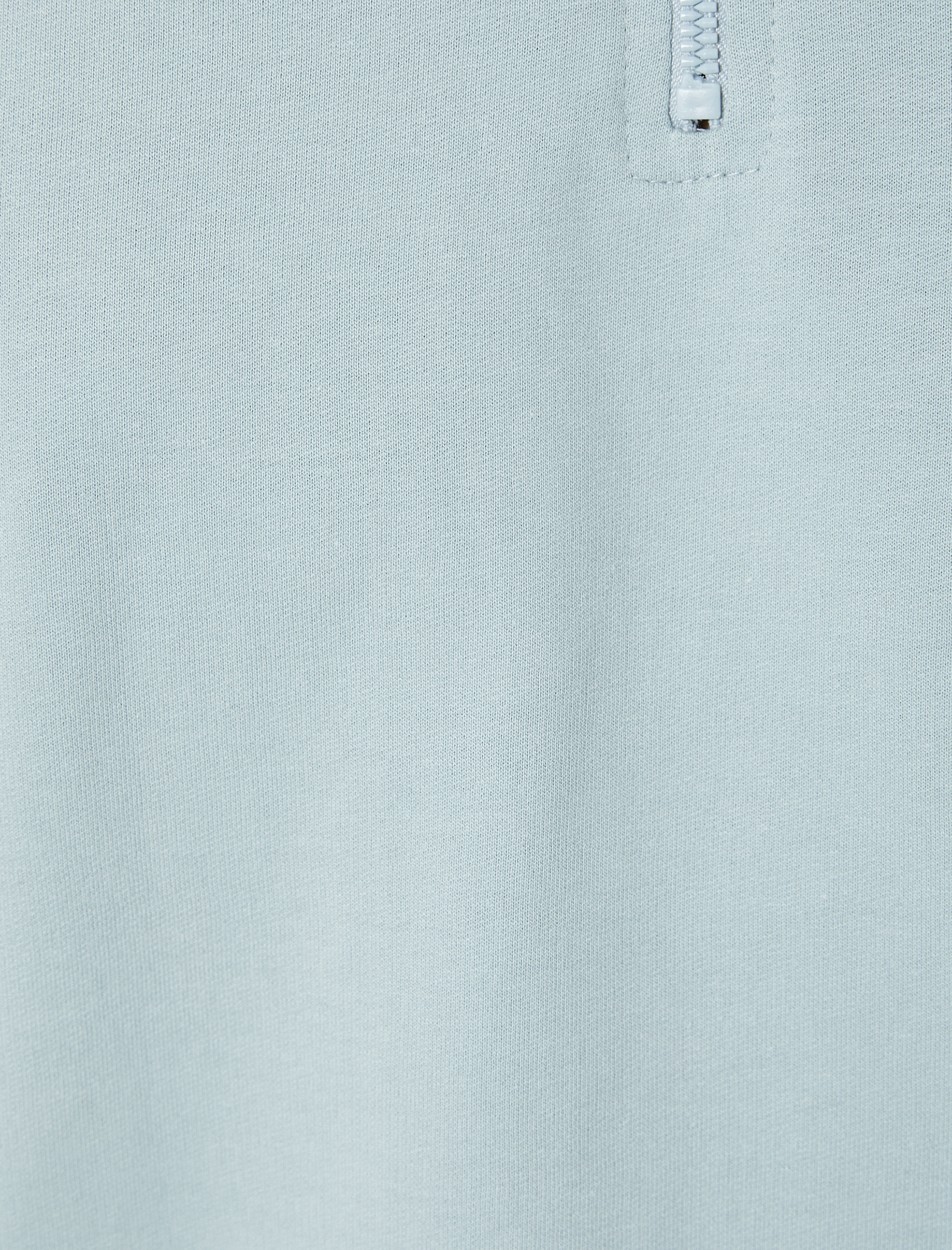   Yarım Fermuarlı Polo Tişört Kısa Kollu Pamuklu