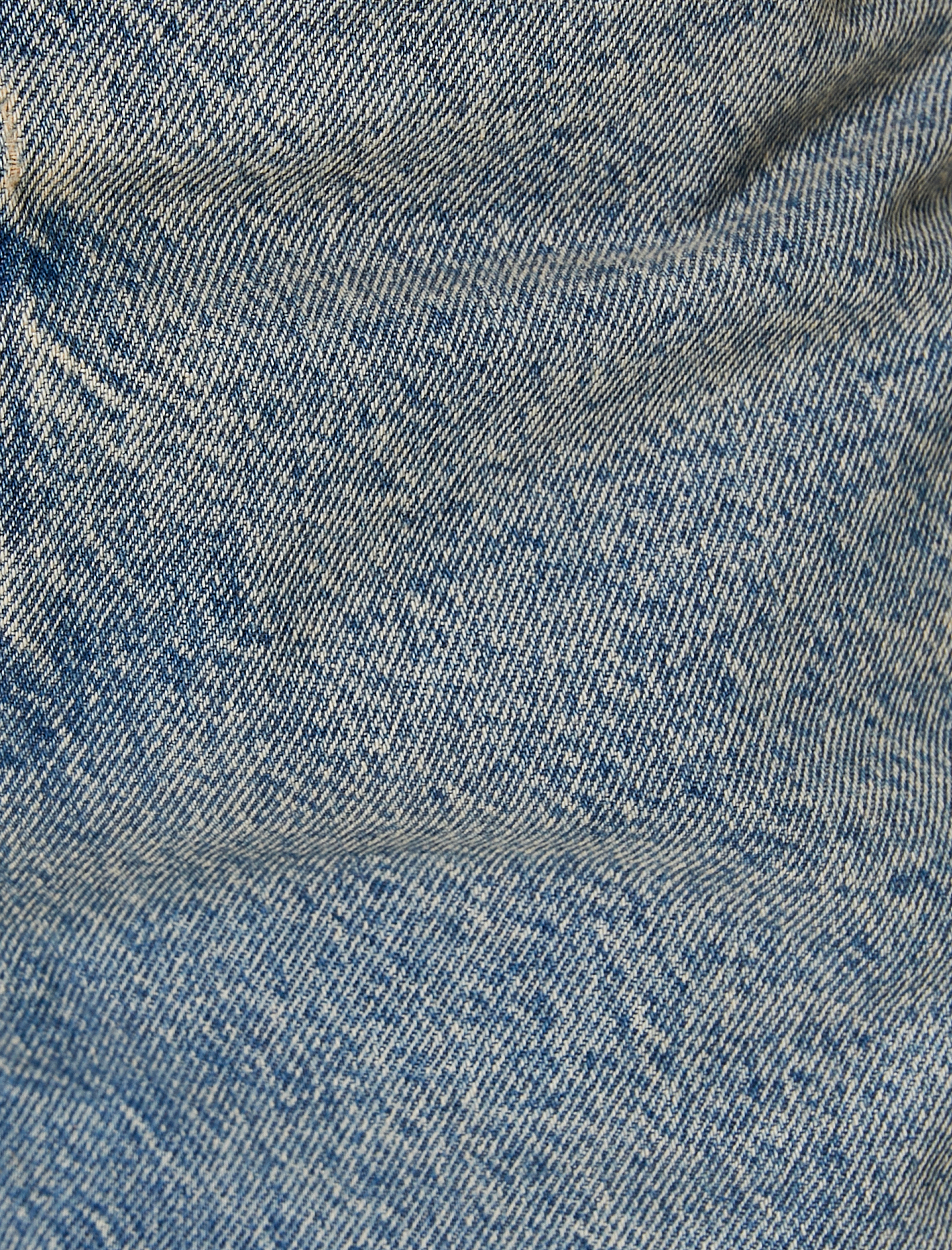   Baggy Jean Şort Düğmeli Cepli Oversize Pamuklu