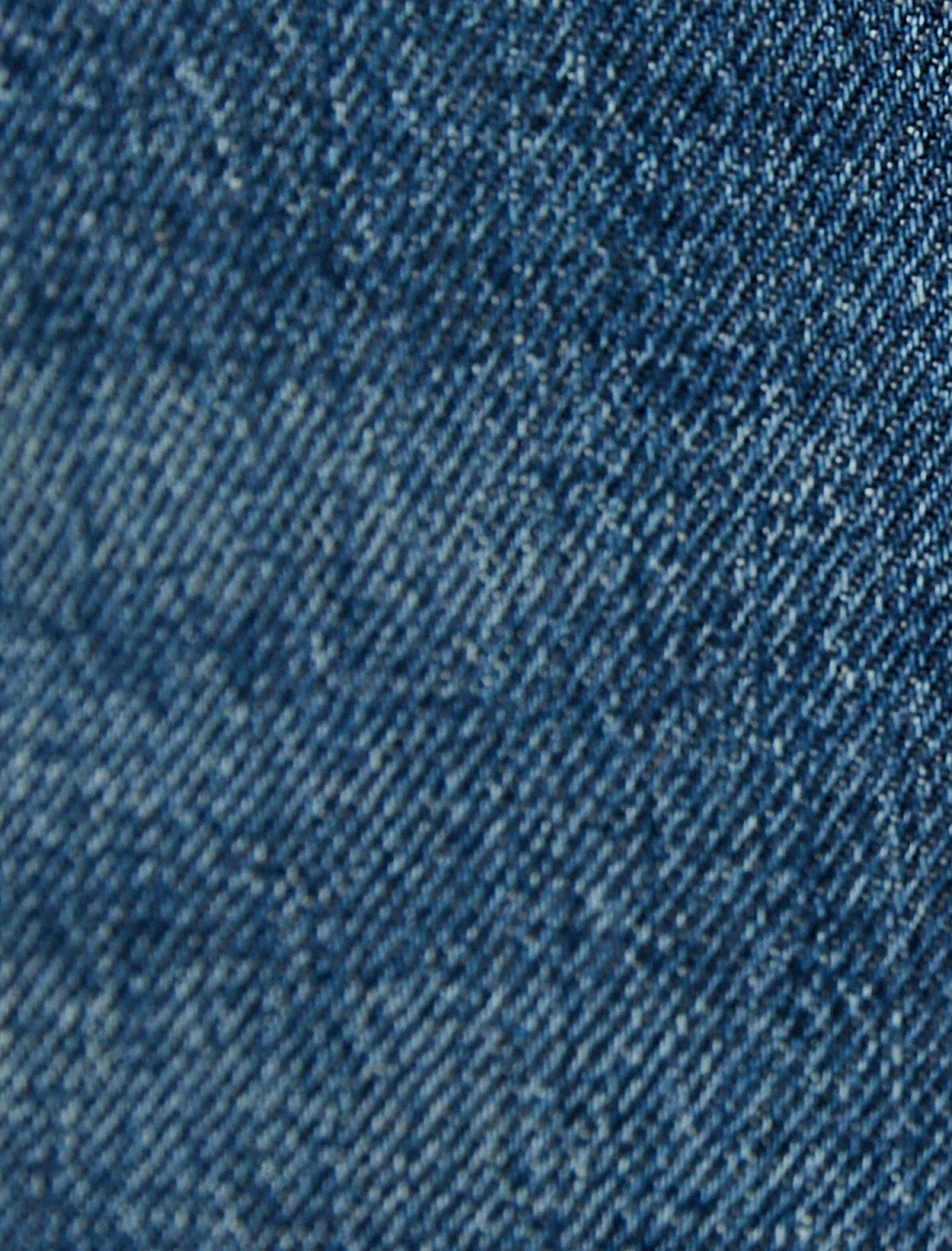   Yüksek Bel Mom Kot Pantolon Esnek Cepli Dar Kalıp Pamuklu - Slim Mom Jean