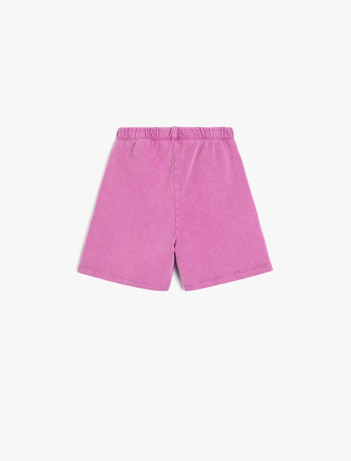 Erkek Bebek Basic Şort Beli Bağlamalı Pamuklu