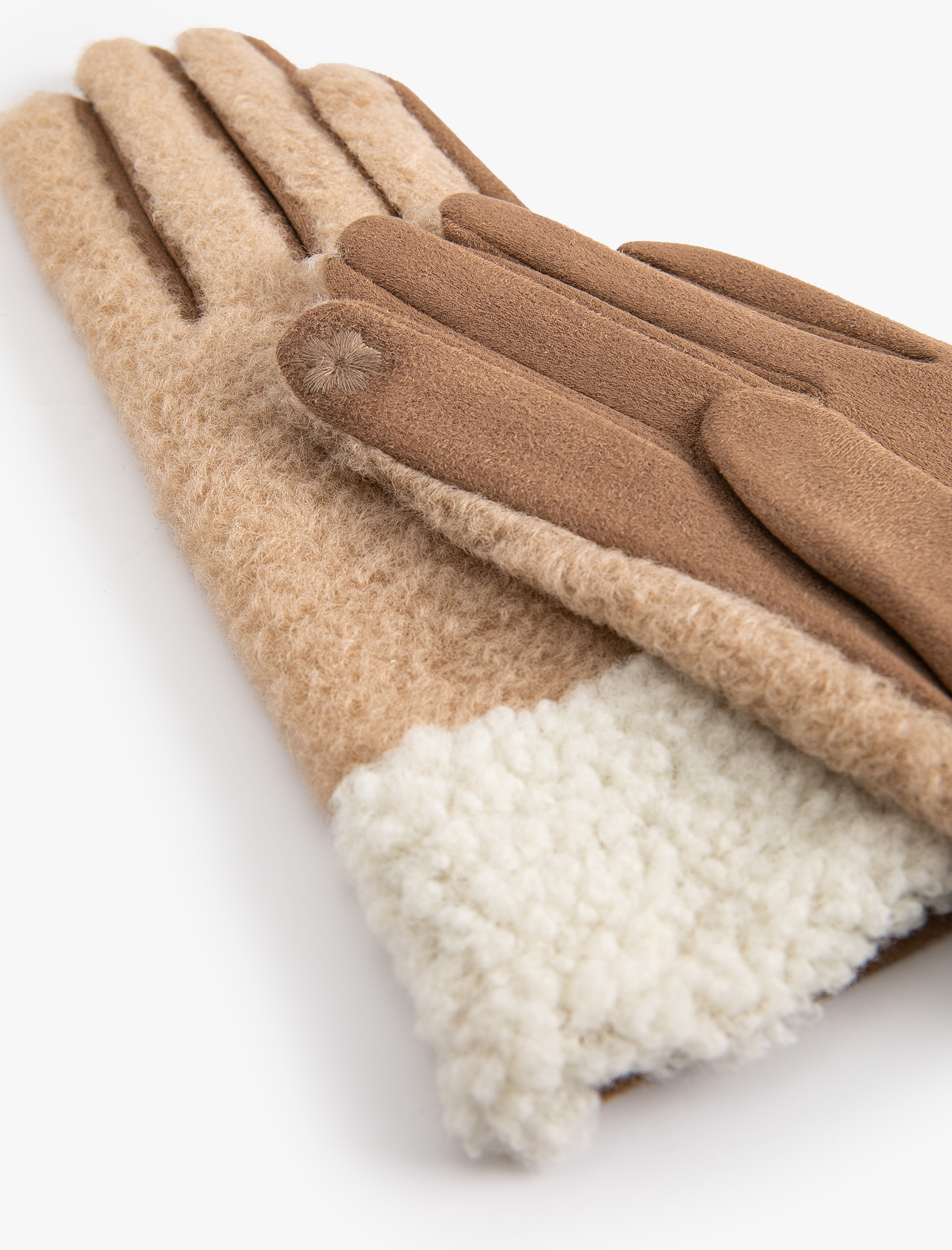  Kadın Eldiven Peluş Dokulu