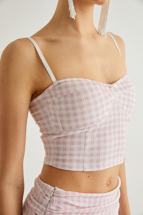 İnce Askılı Crop Üst Kalp Yaka_4