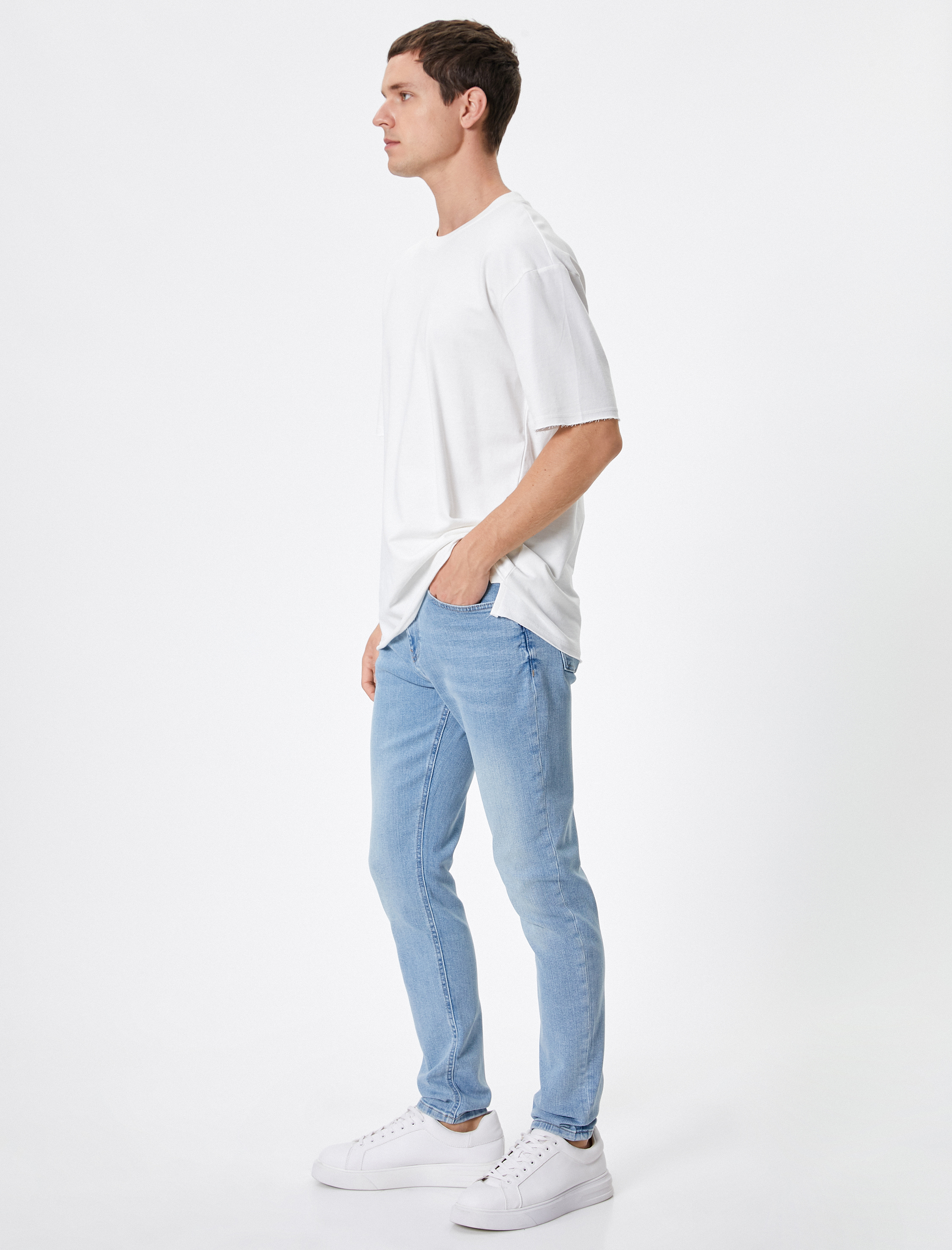   Skinny Fit Kot Pantolon - Michael Jean