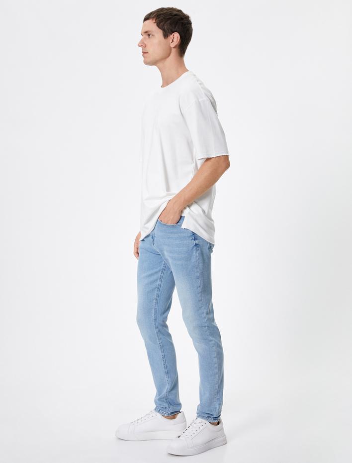  Skinny Fit Kot Pantolon - Michael Jean