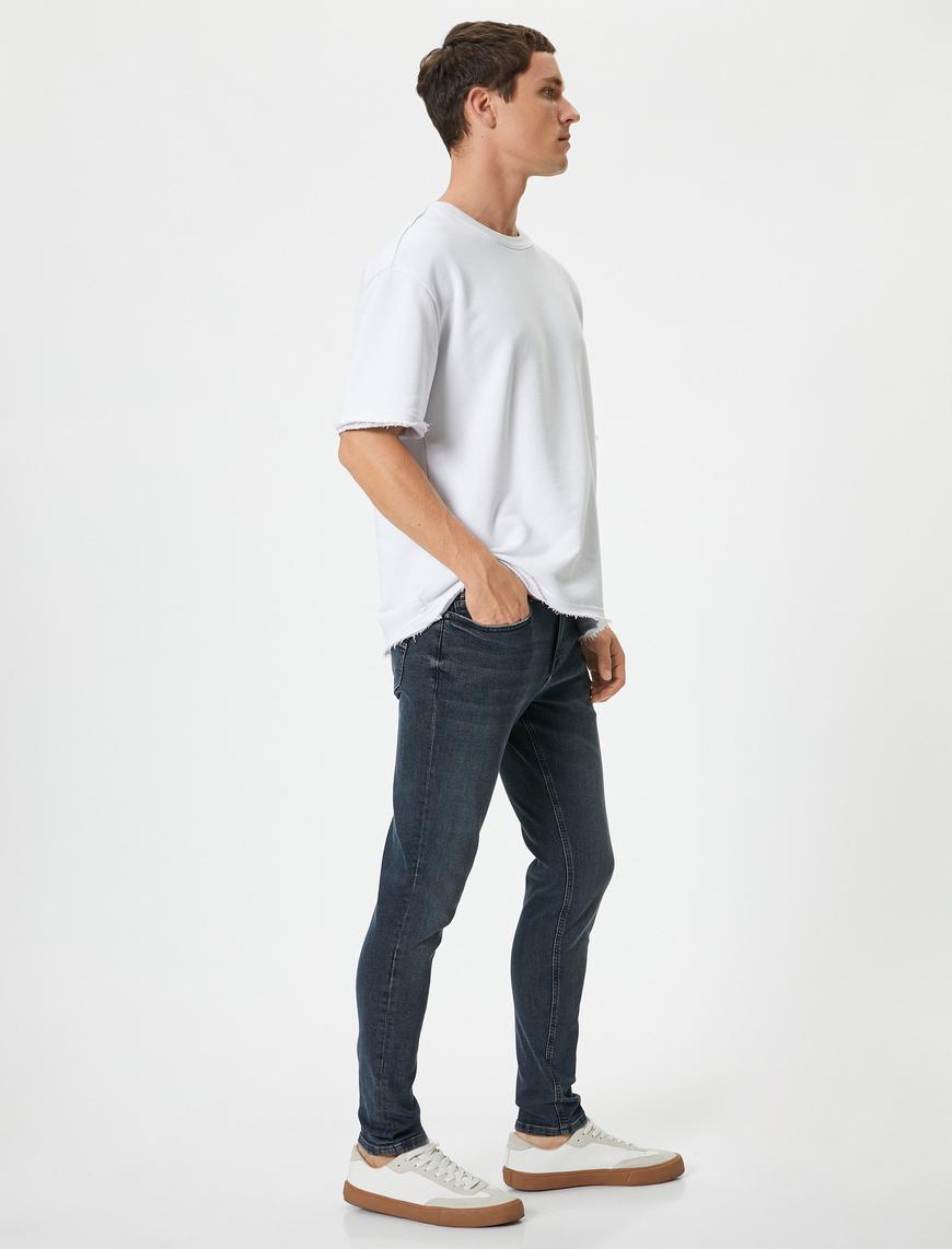   Skinny Fit Kot Pantolon - Michael Jean