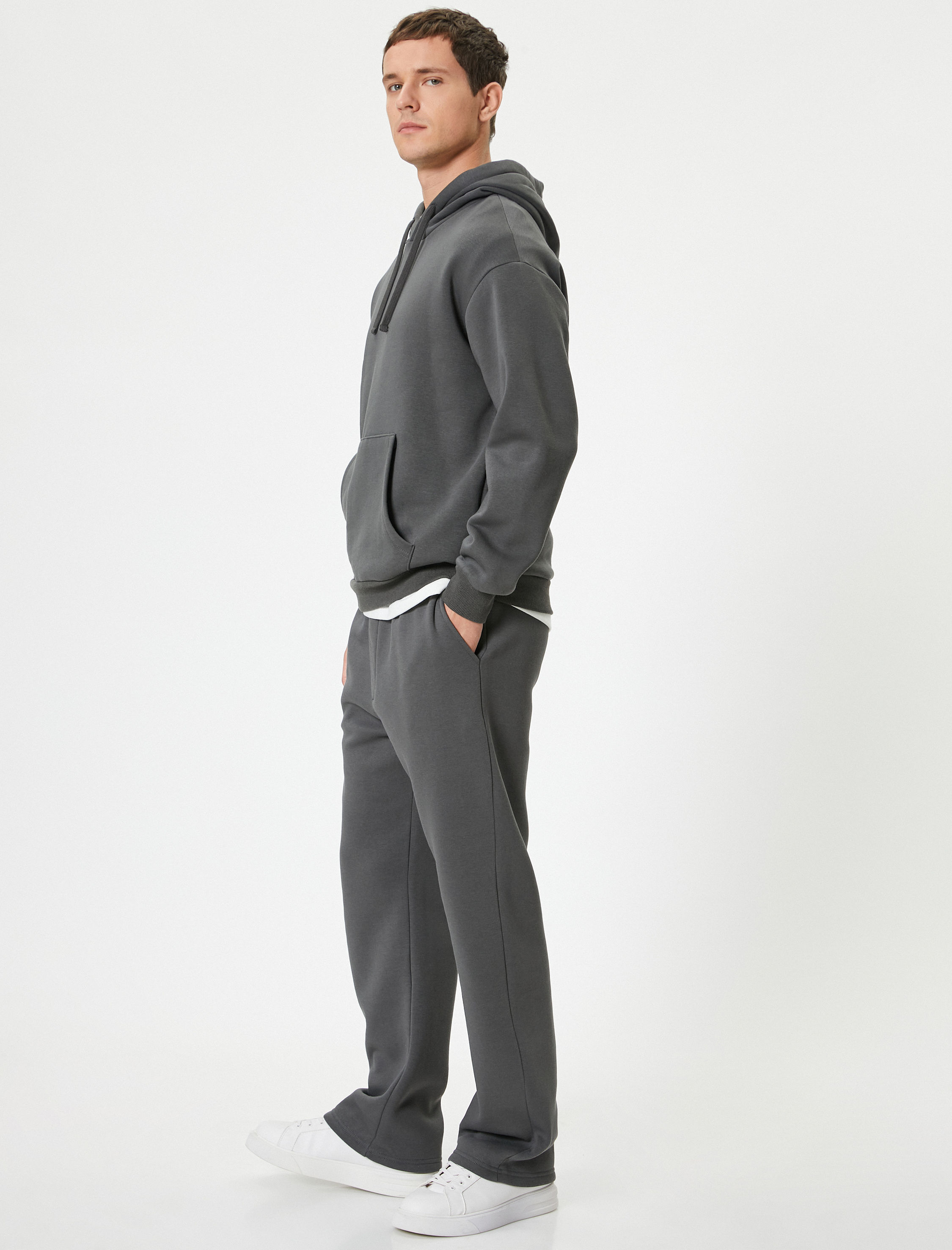   Kışlık Eşofman Altı Cep Detaylı Şardonlu