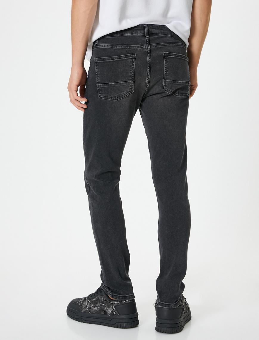   Standart Bel Slim Fit Kot Pantolon - Brad Jean