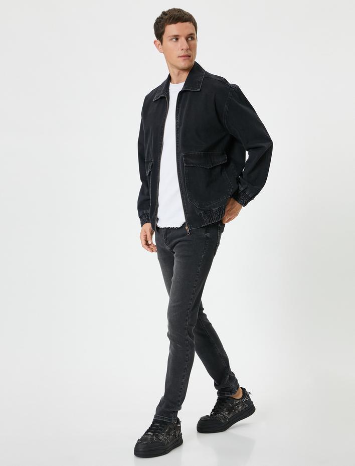  Standart Bel Slim Fit Kot Pantolon - Brad Jean