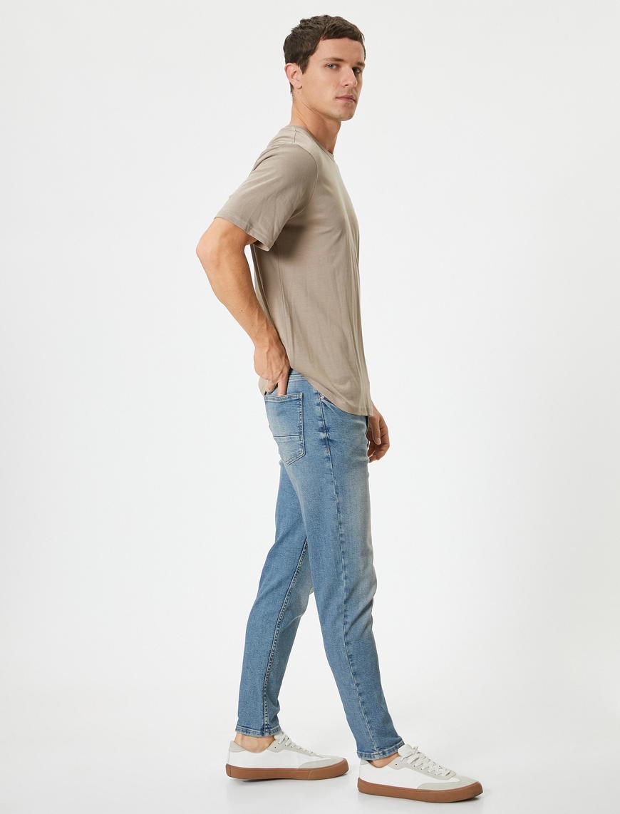   Skinny Fit Kot Pantolon - Michael Jean