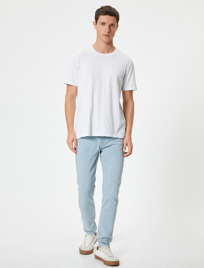  Skinny Fit Kot Pantolon - Michael Jean