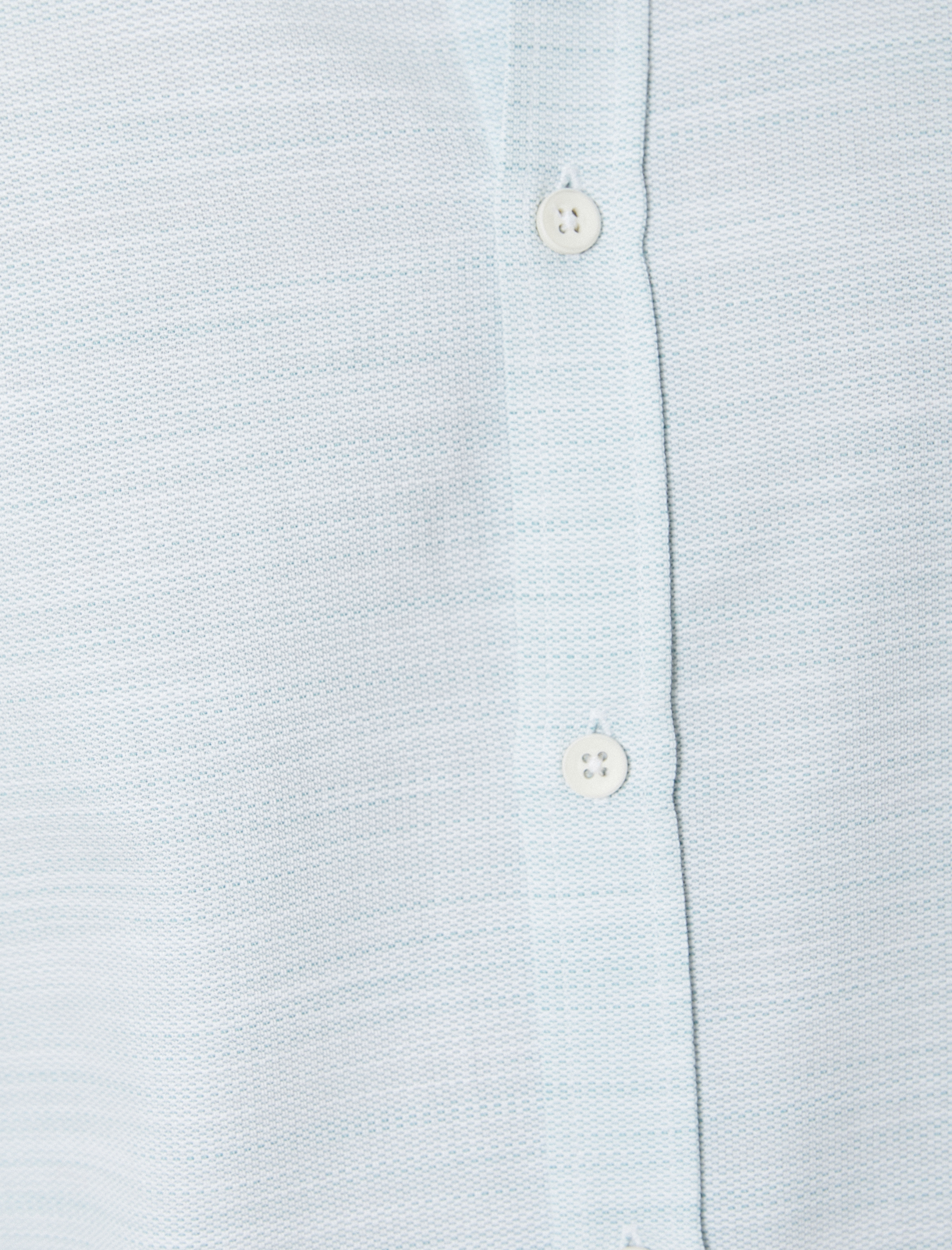   Klasik Yaka Düğmeli Pamuklu Uzun Kollu Slim Fit Gömlek