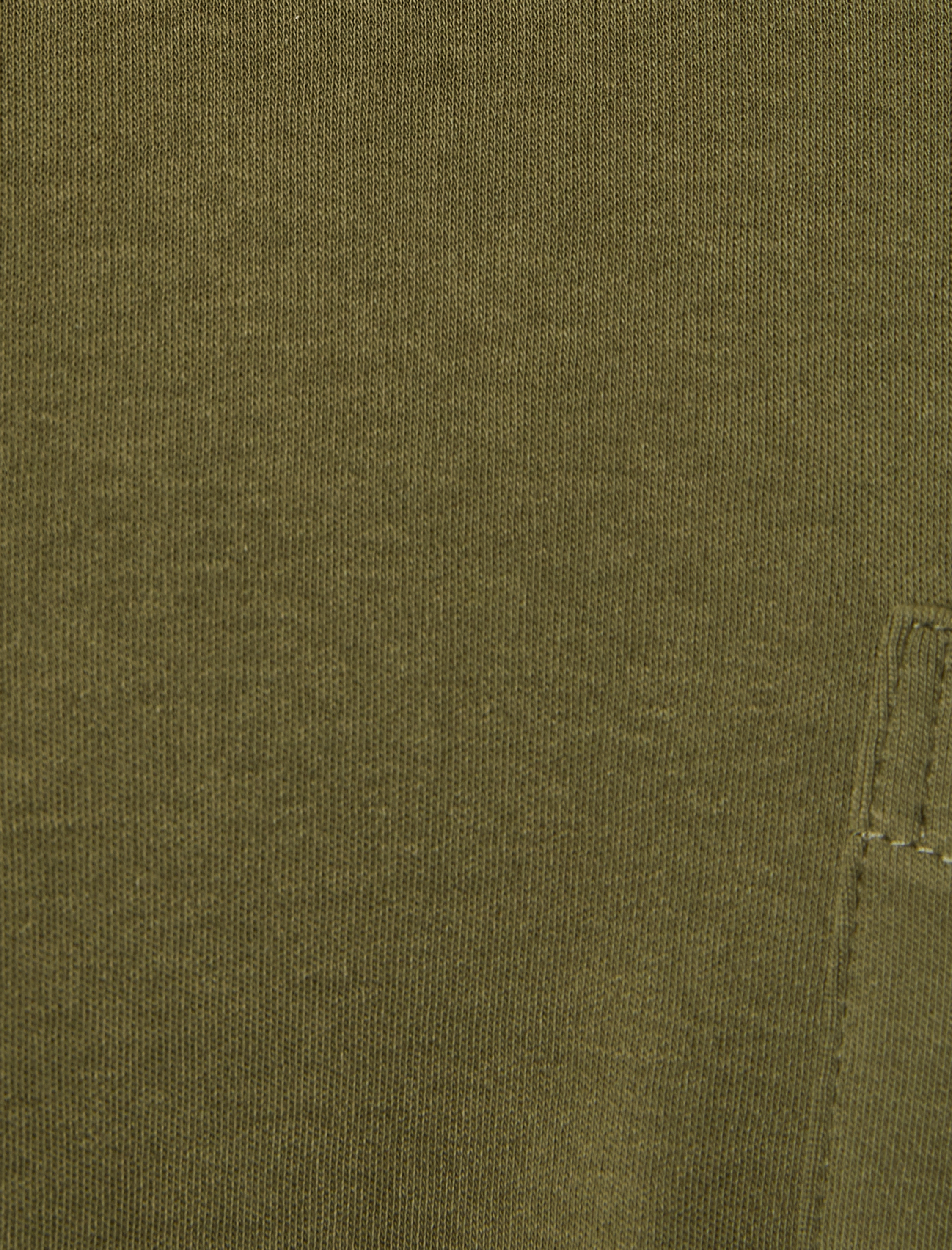   Cep Detaylı Kısa Kollu Bisiklet Yaka Regular Fit Pamuklu Basic Tişört