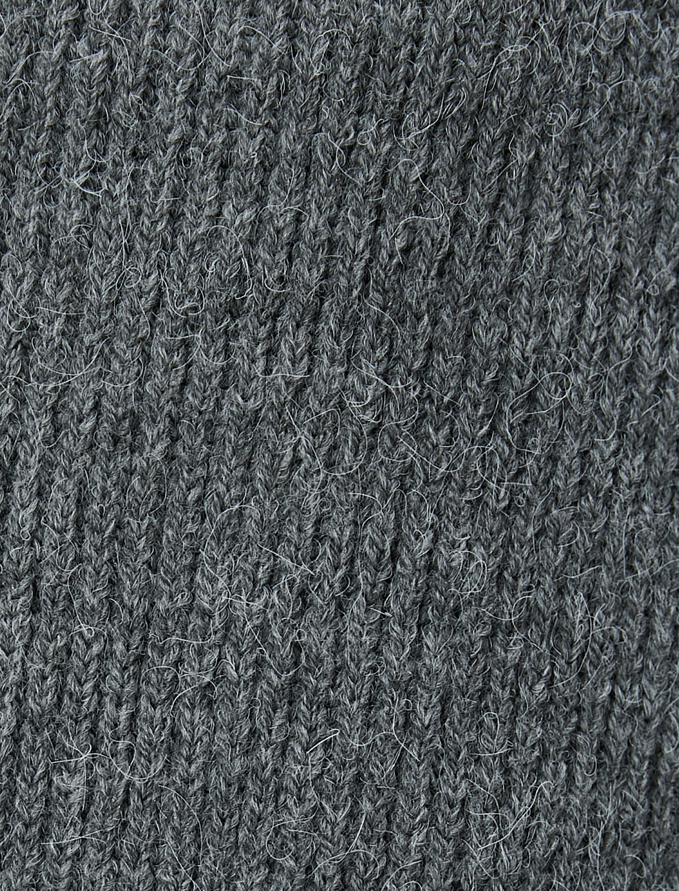   Fermuarlı Triko Hırka Dik Yaka Bağcık Detaylı Biyeli