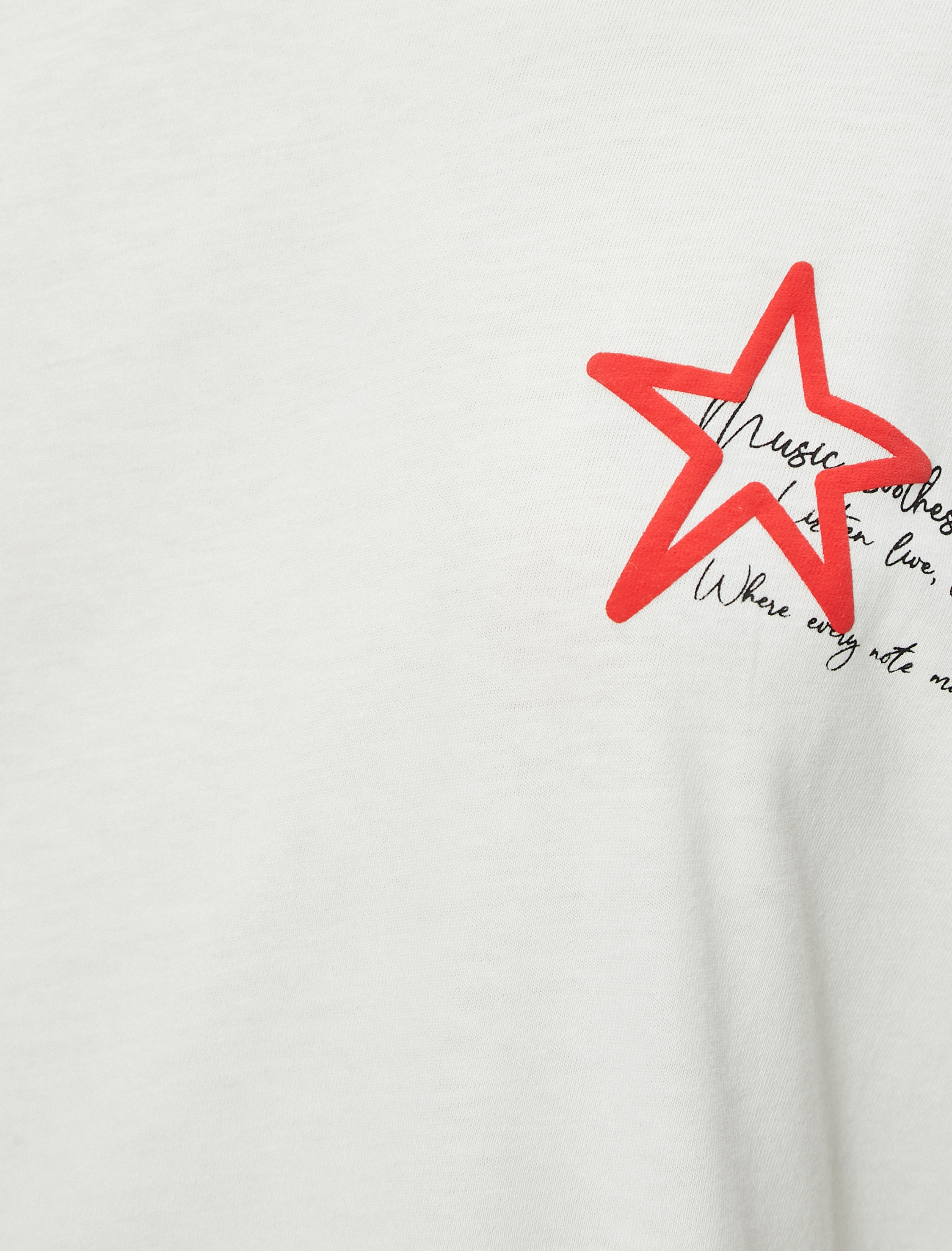   Arkası Baskılı Oversize Bisiklet Yaka Tişört