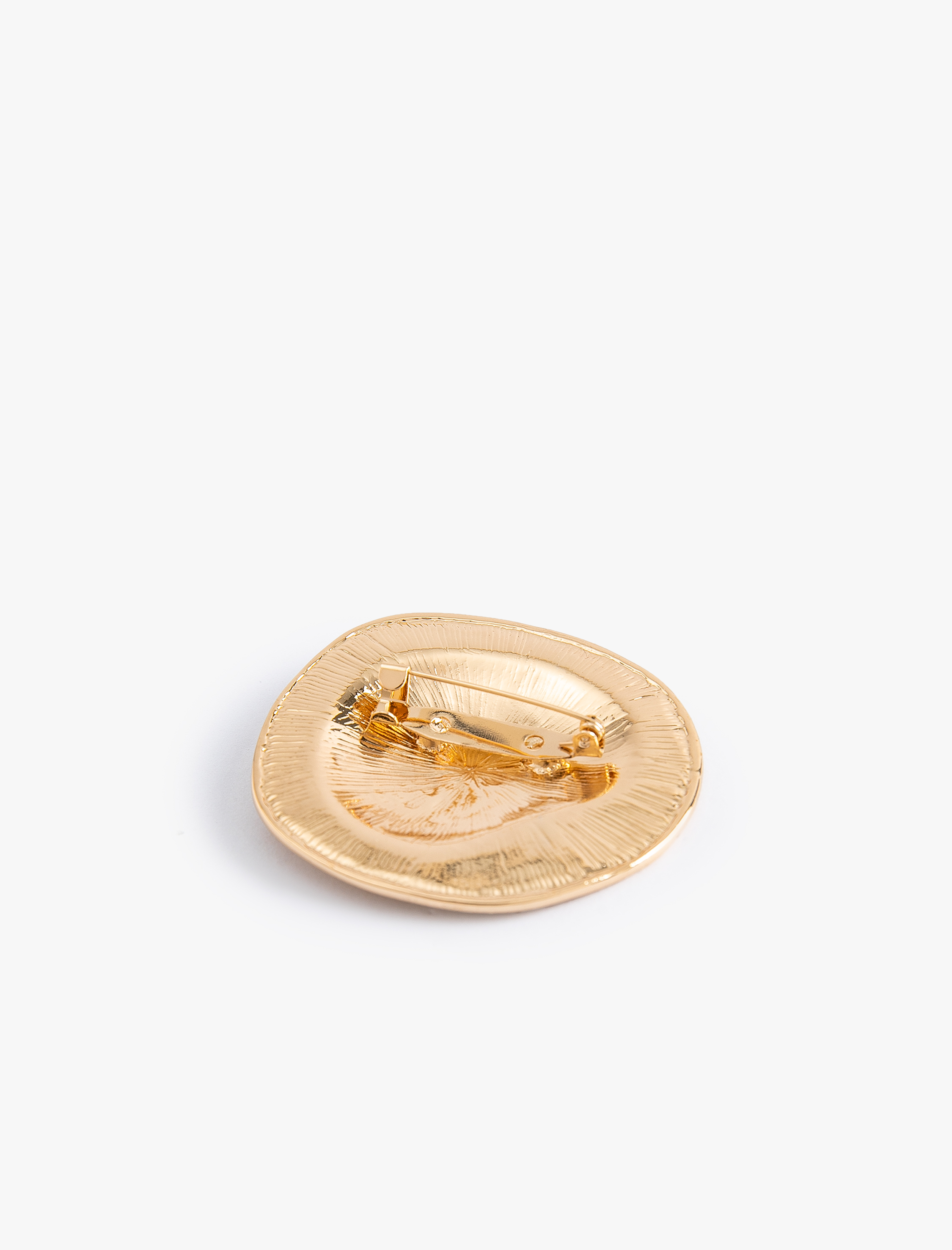  Kadın Broş Çelik Karışımlı Arkası İğneli