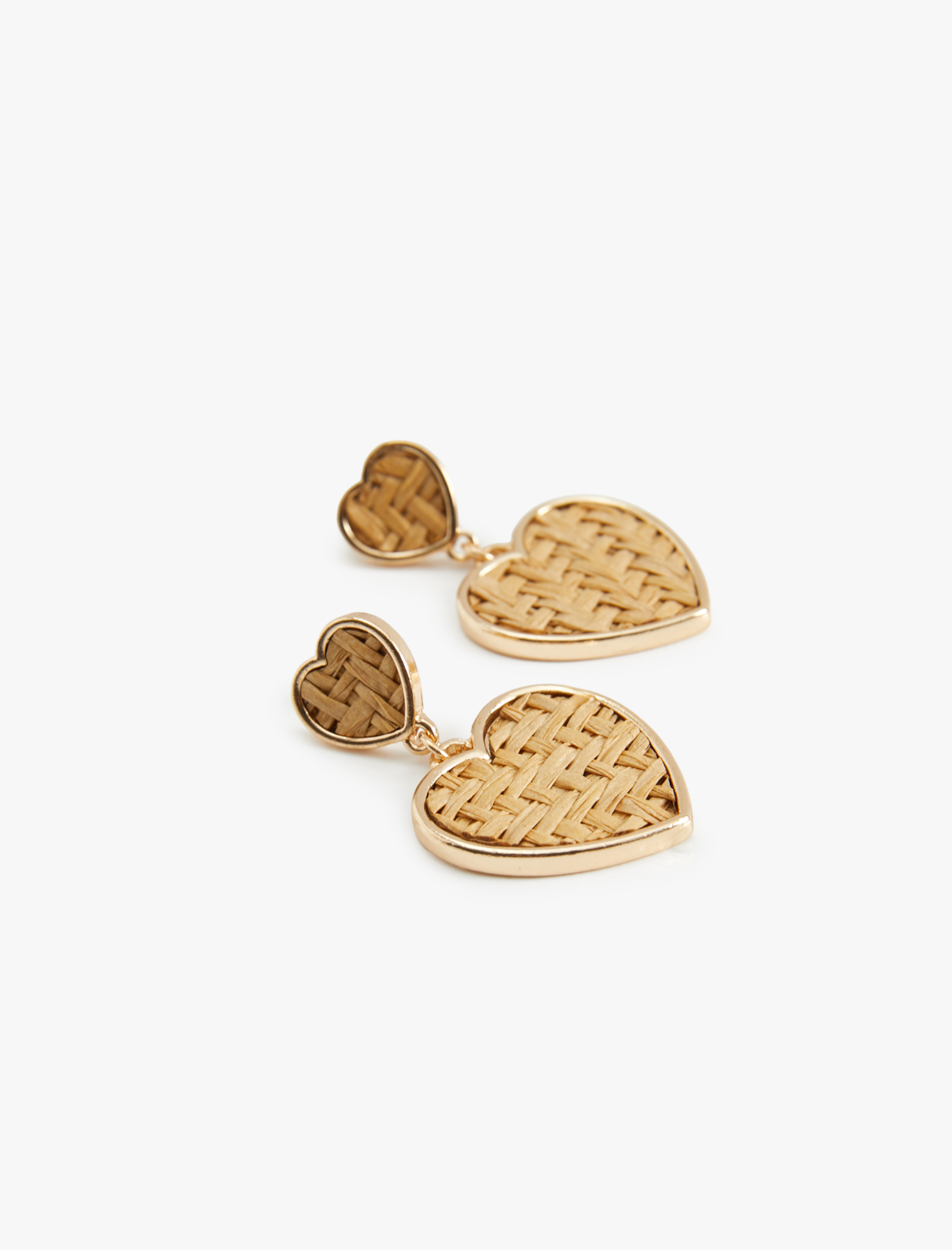  Kadın Kalp Küpe Sallantılı