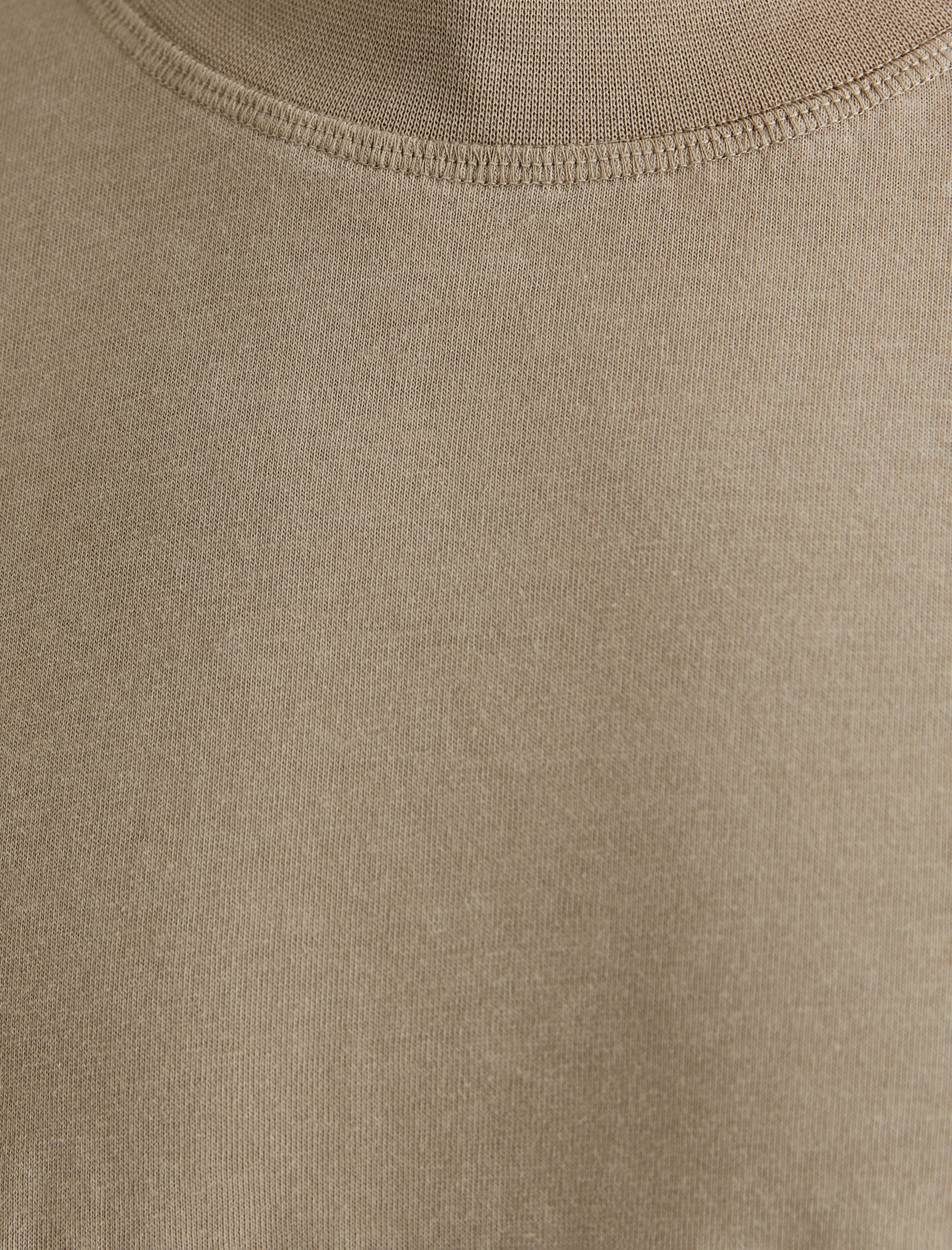   Yıkamalı Tişört Bisiklet Yaka Kısa Kollu Pamuklu