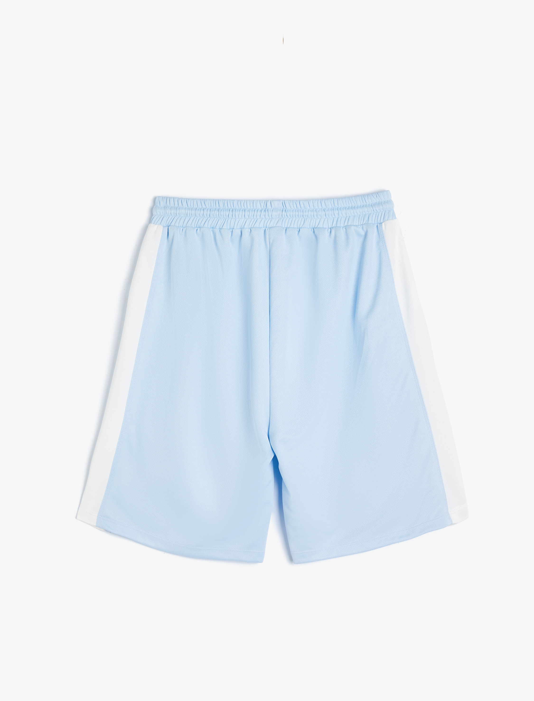  Erkek Çocuk Oversize Şort Beli Bağlamalı Renk Bloklu