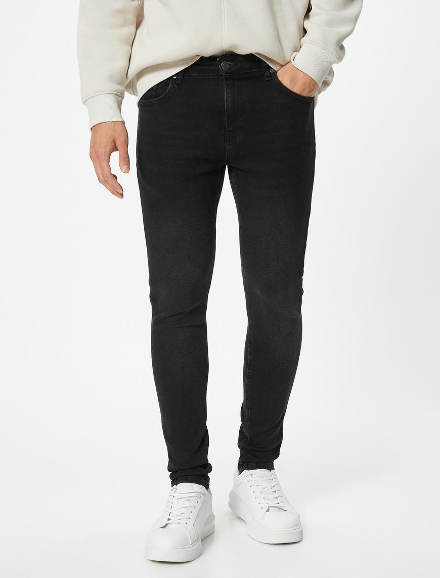   Skinny Fit Standart Bel Kot Pantolon - Michael Jean