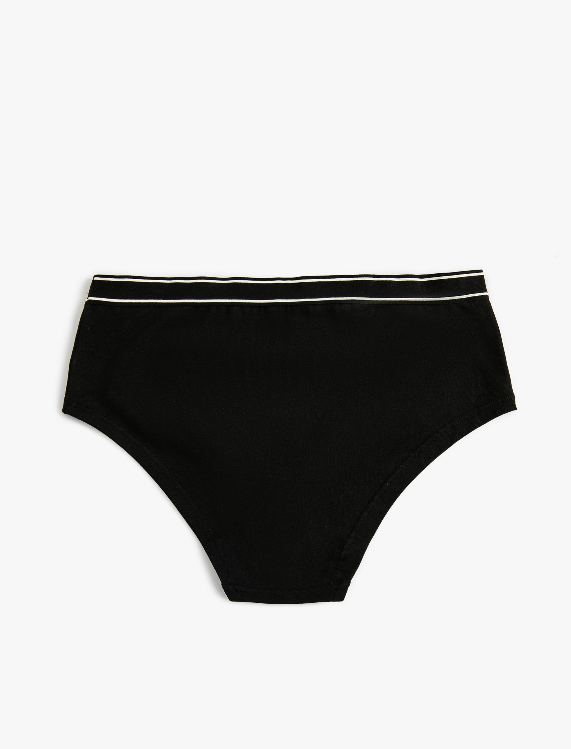   Hipster Yüksek Bel Külot Baskılı Pamuklu