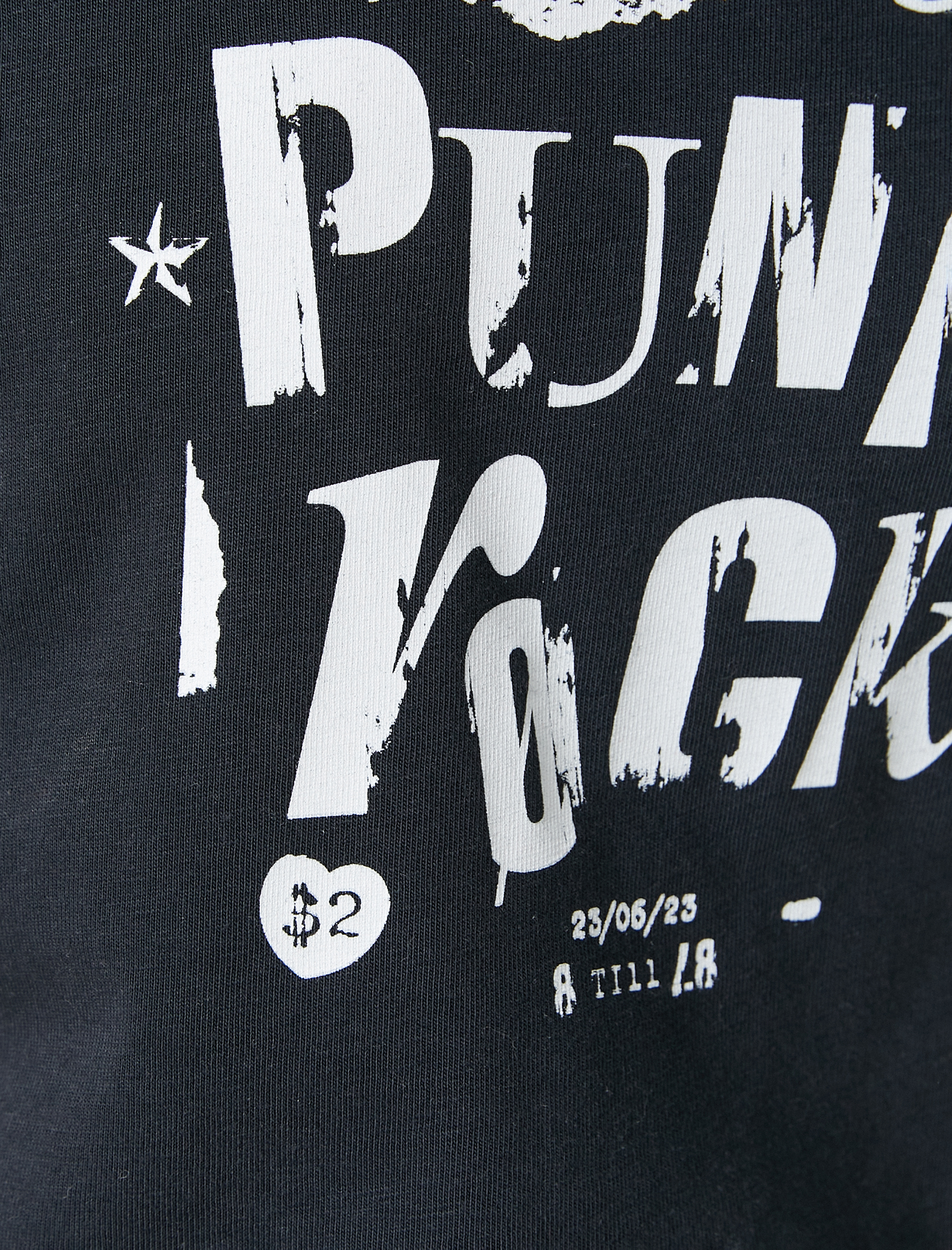   Slogan Baskılı Tişört Bisiklet Yaka Kısa Kollu Pamuklu