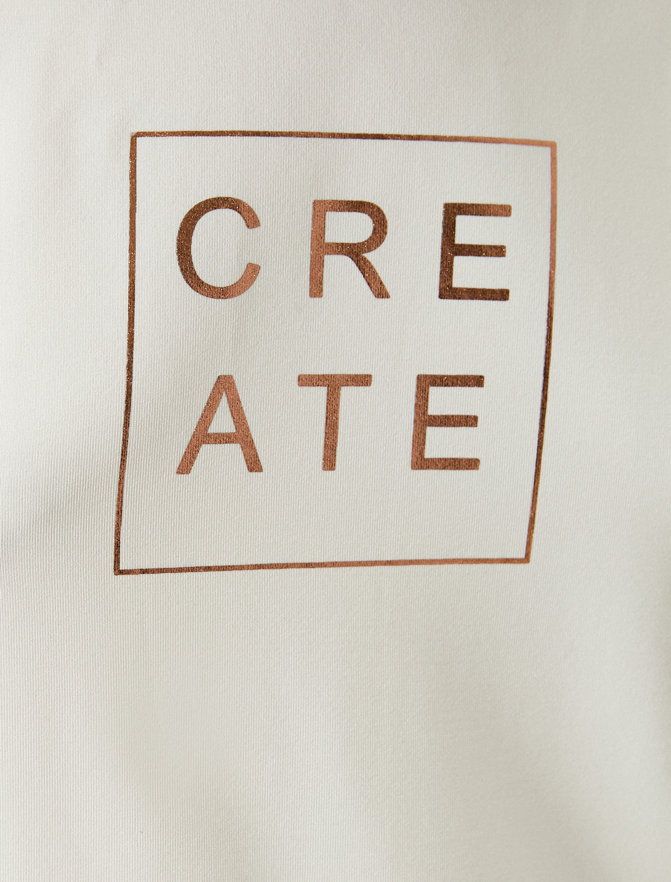   Spor Tişört Slogan Baskılı Bisiklet Yaka Kısa Kollu Oversize