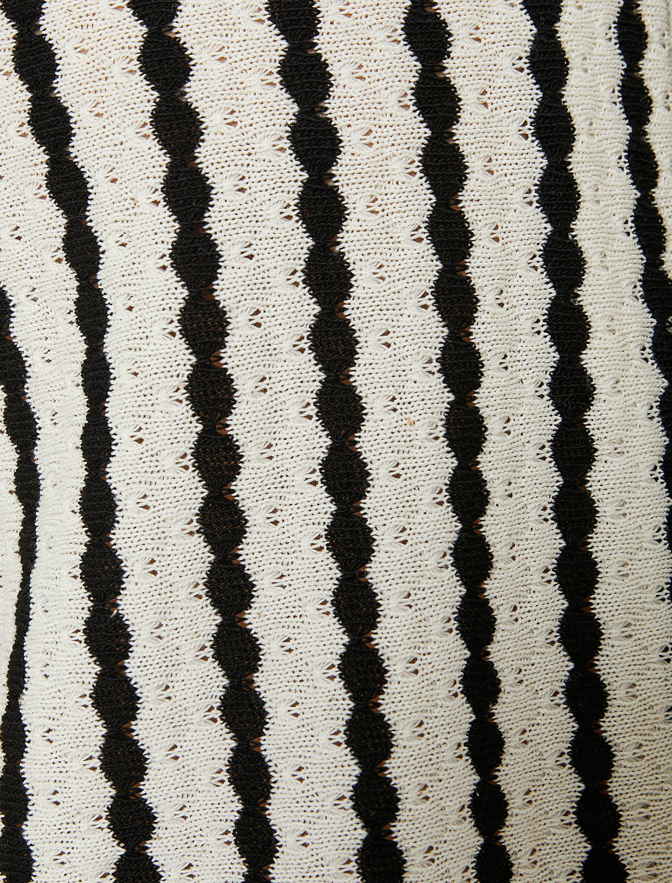 Ajurlu Gömlek Kısa Kollu Devrik Yaka Örgü Dokulu Regular Fit