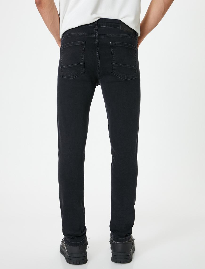   Standart Bel Slim Fit Kot Pantolon - Brad Jean