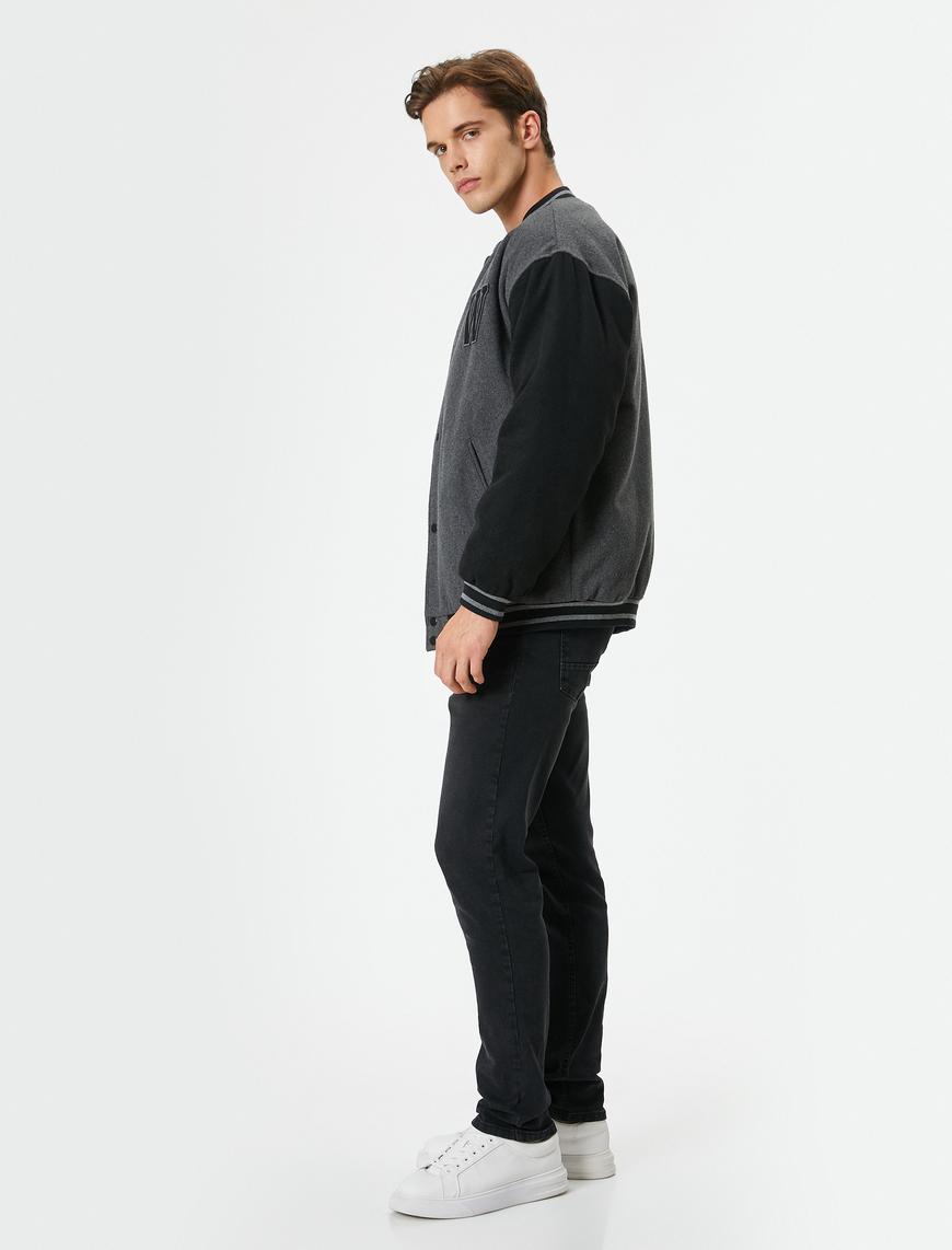   Slim Fit Kot Pantolon - Brad Jean