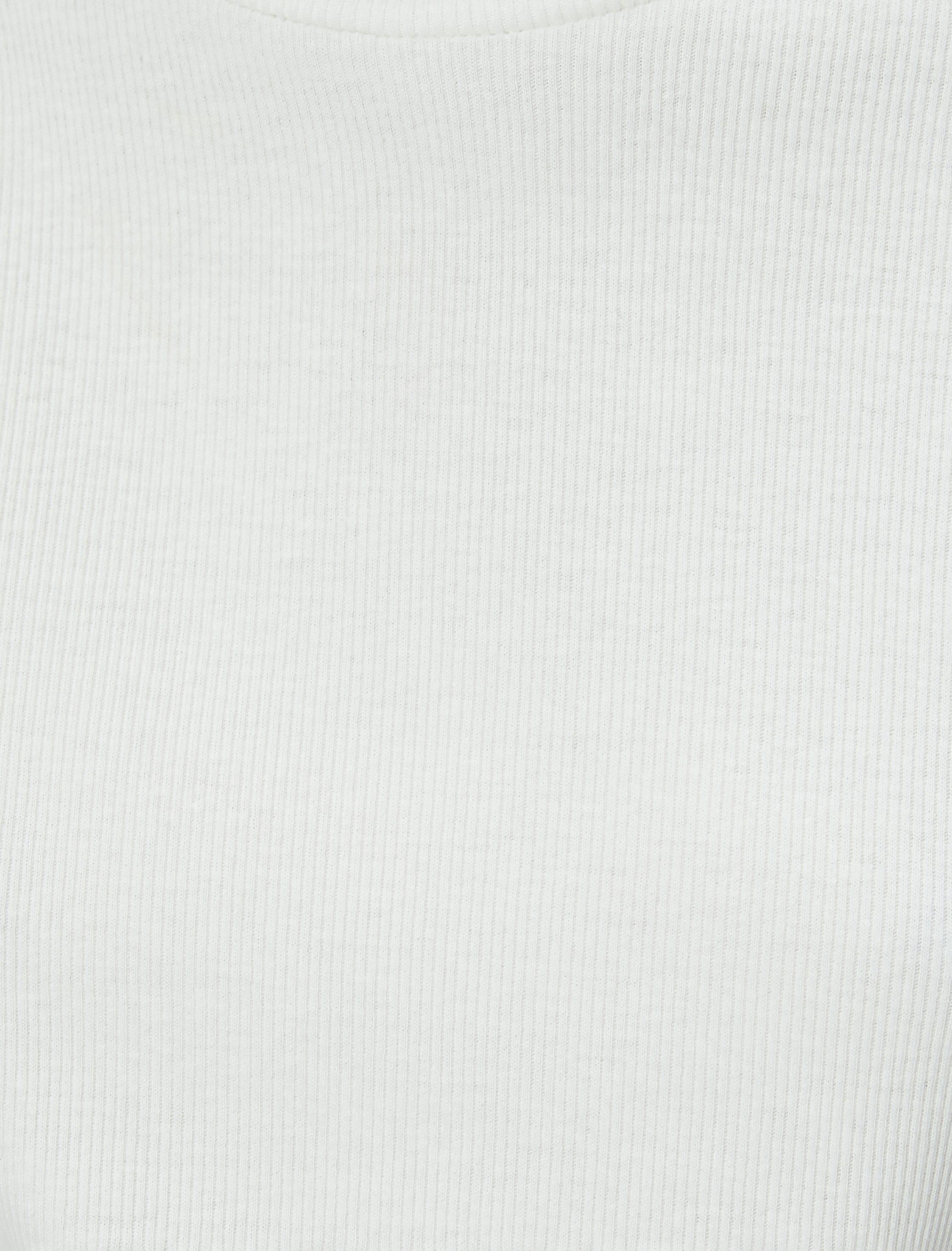   Balıkçı Yaka Tişört Kısa Kollu Slim Fit Dokulu