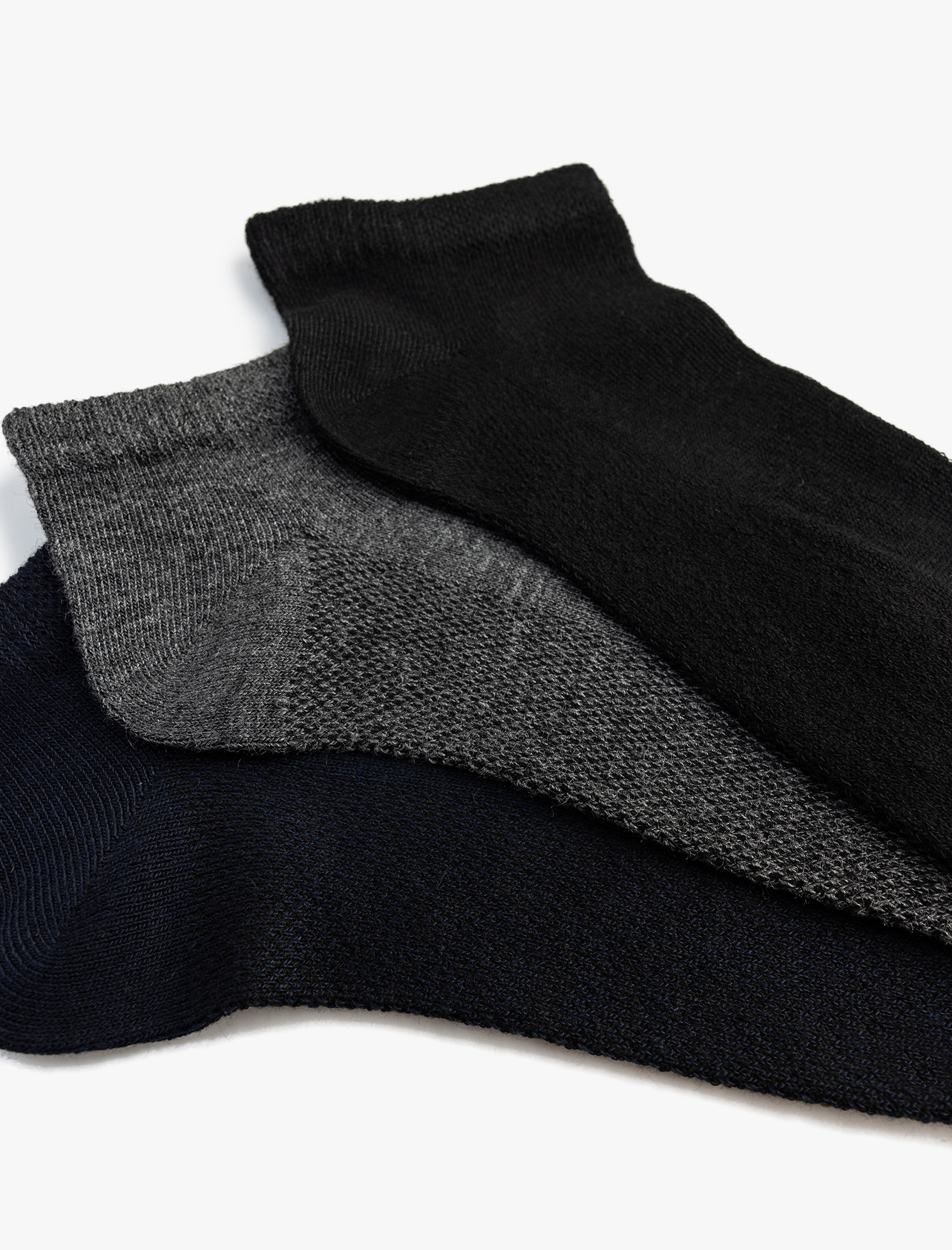 Erkek 3'lü Patik Çorap Seti