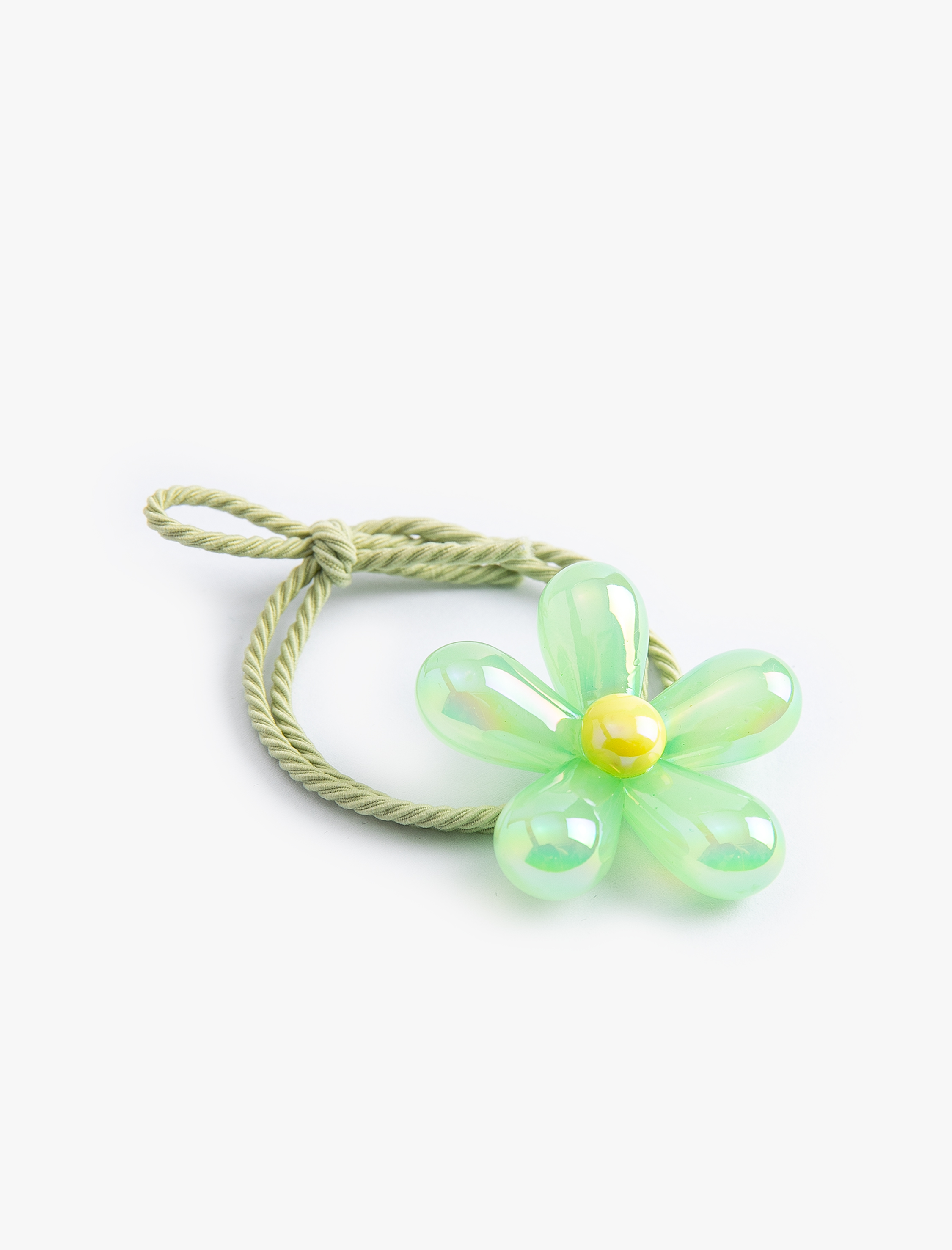  Kız Çocuk Çiçekli Lastik Toka