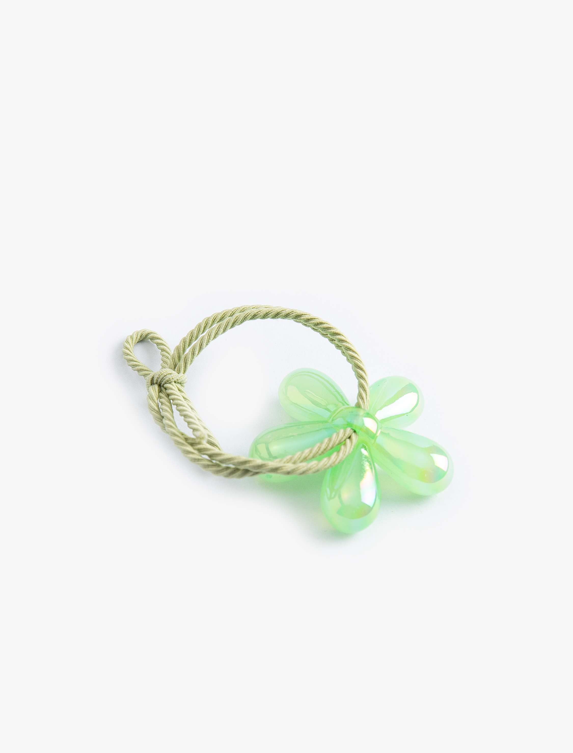  Kız Çocuk Çiçekli Lastik Toka