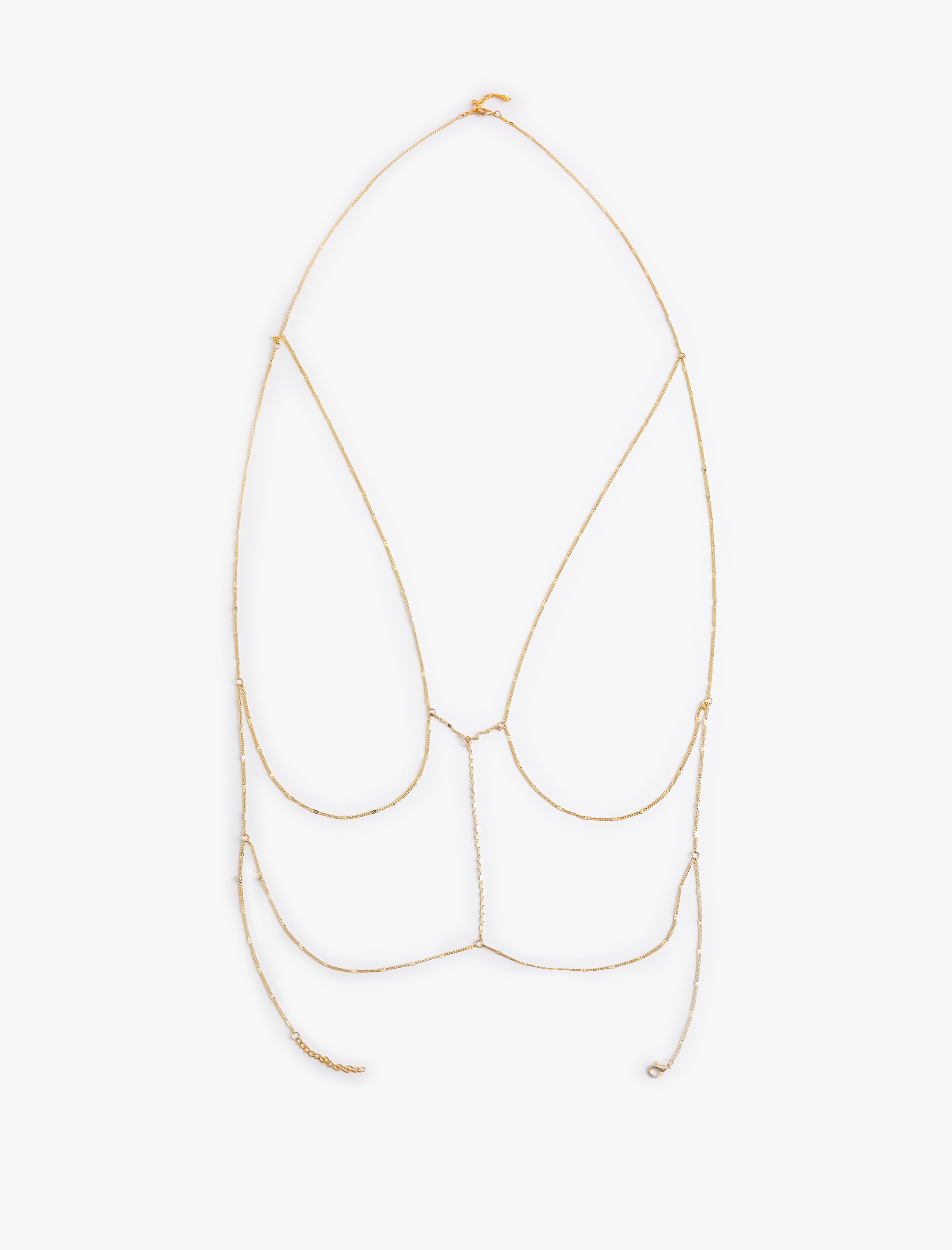  Kadın Zincir Vücut Kolyesi